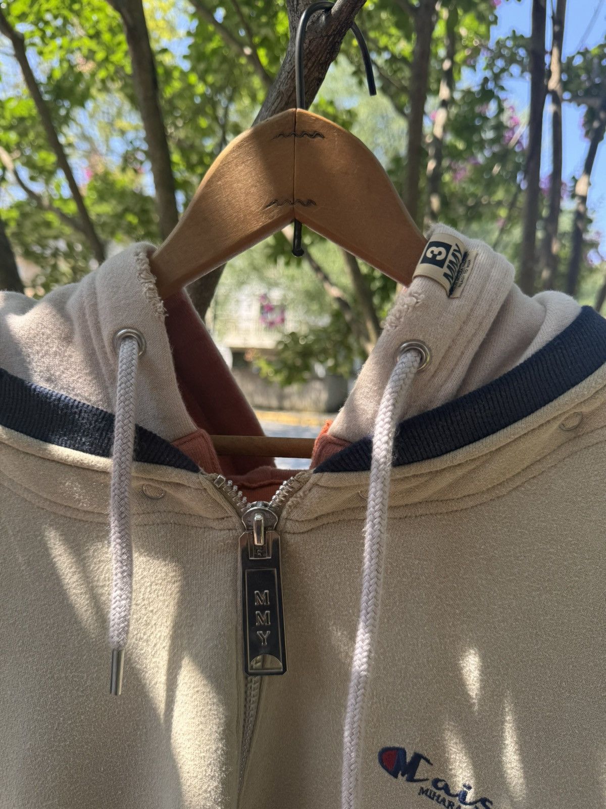 Maison MIHARA YASUHIRO Snap Off Big Zipper Hoodie Size US XL / EU 56 / 4 - 9 Thumbnail