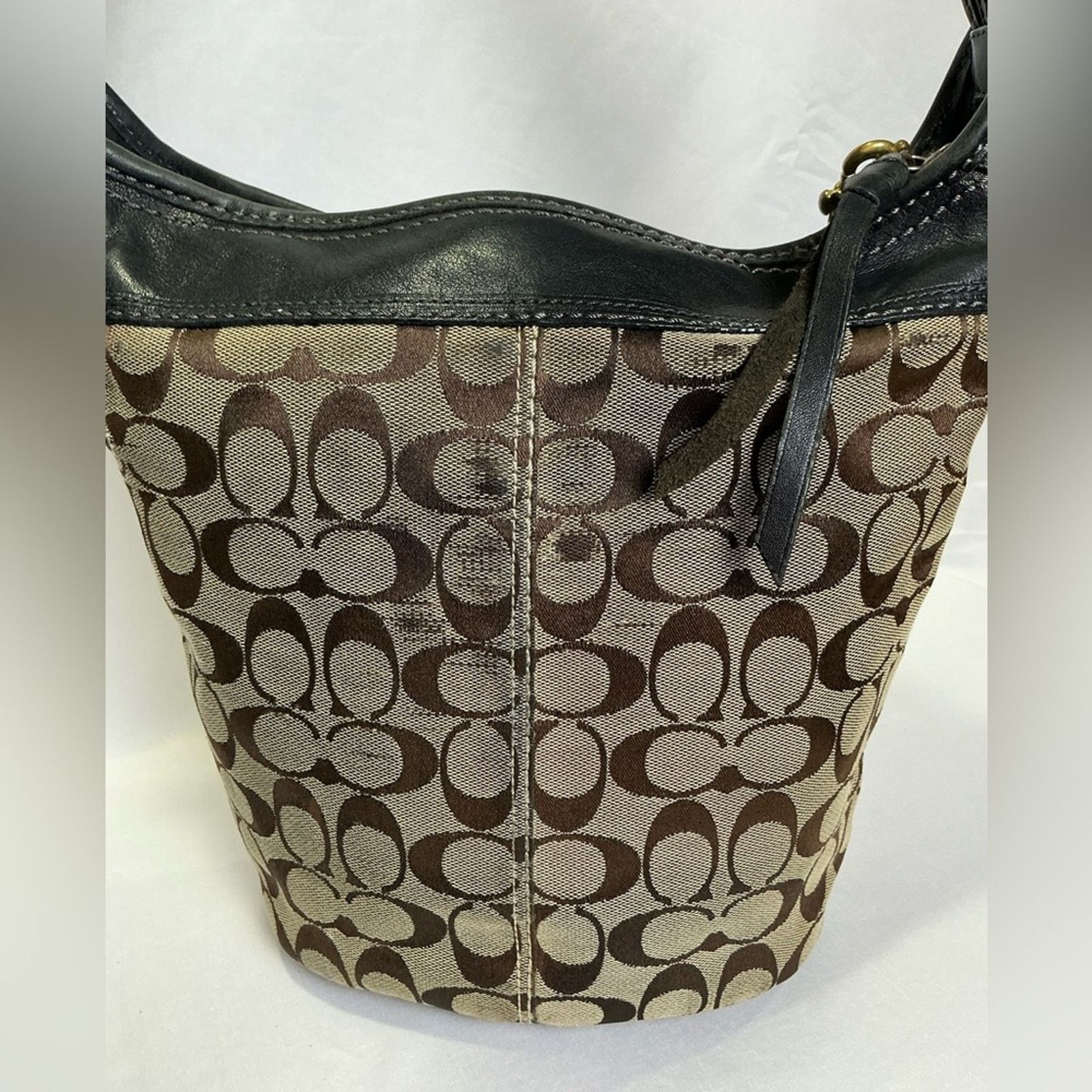 Coach Vintage Coach Bleeker Khaki Tan Bag Hobo Convertible Strap Size ONE SIZE - 7 Thumbnail