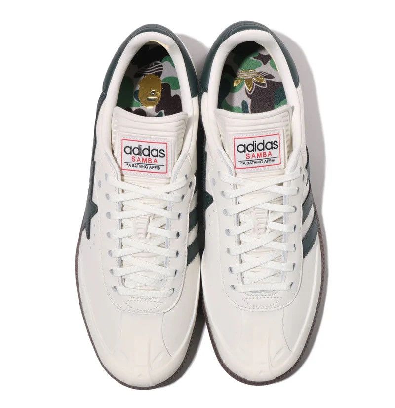 Bape Bape Adidas Samba Size ONE SIZE - 4 Thumbnail