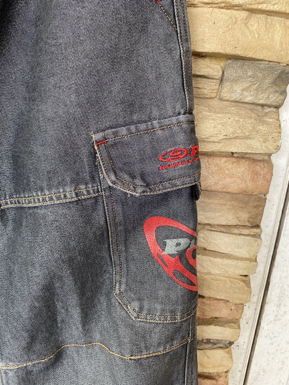 Vintage Rare Vintage Piko Baggy Cargo Pants jnco y2k streetwear fubu Size US 32 / EU 48 - 6 Thumbnail