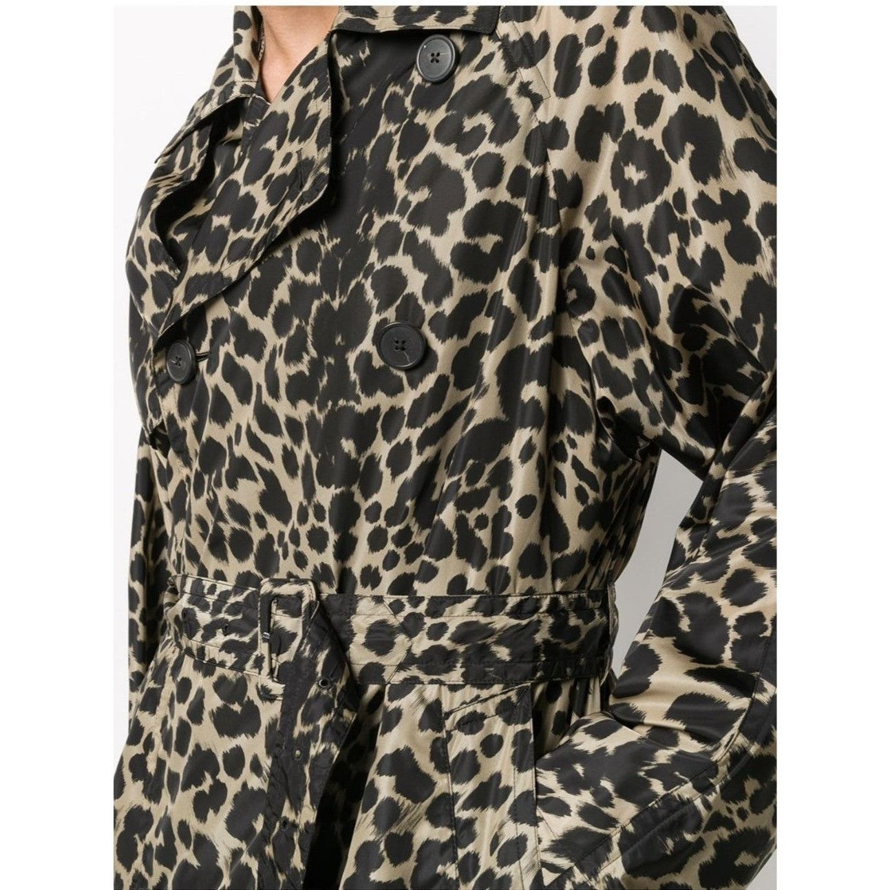Dries Van Noten Dries Van Noten Double-Breasted Leopard Coat Size US M / EU 48-50 / 2 - 2 Thumbnail