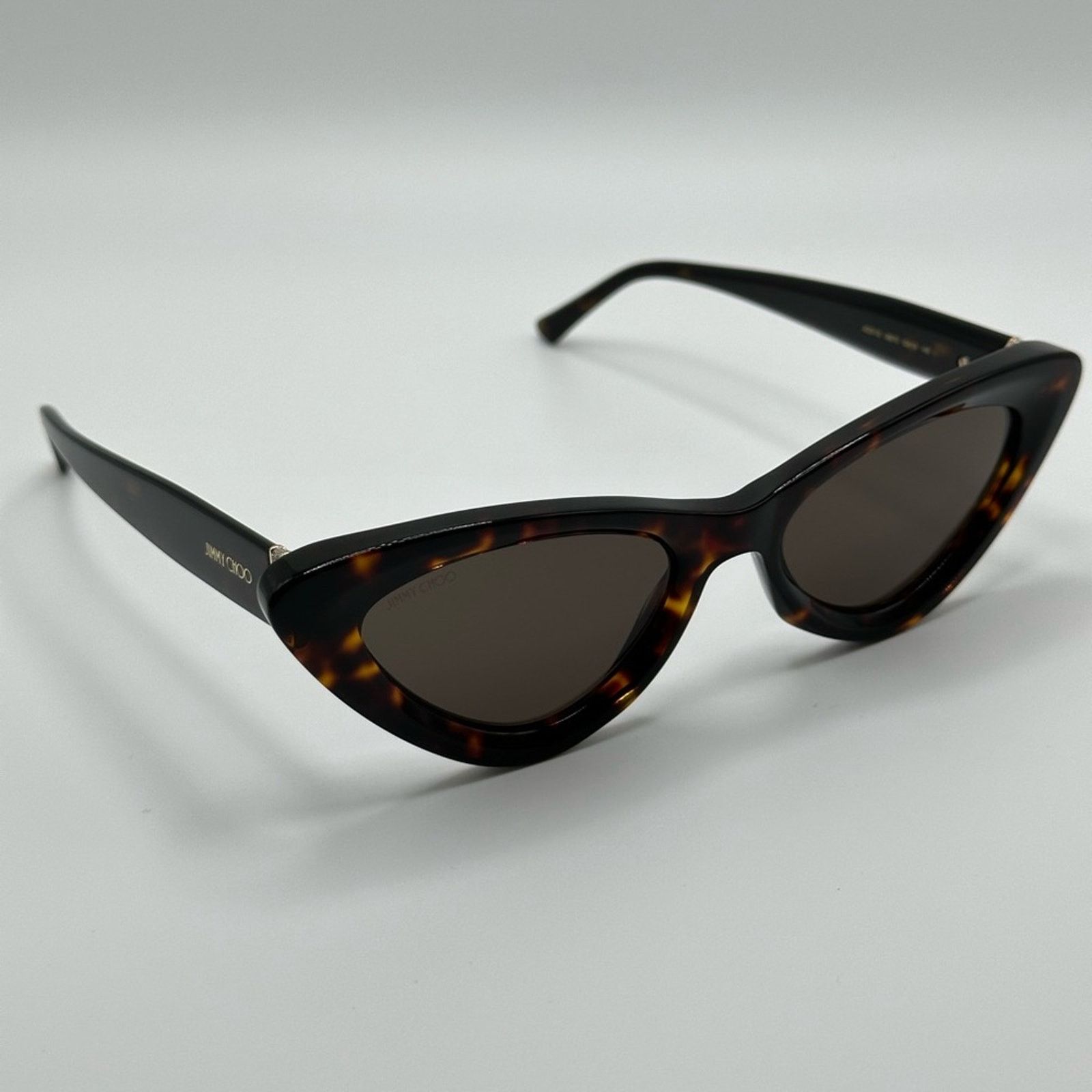 Jimmy Choo NEW JIMMY CHOO ADDY/S 0086 70 Havana/Brown Women Sunglasses Size ONE SIZE - 3 Thumbnail