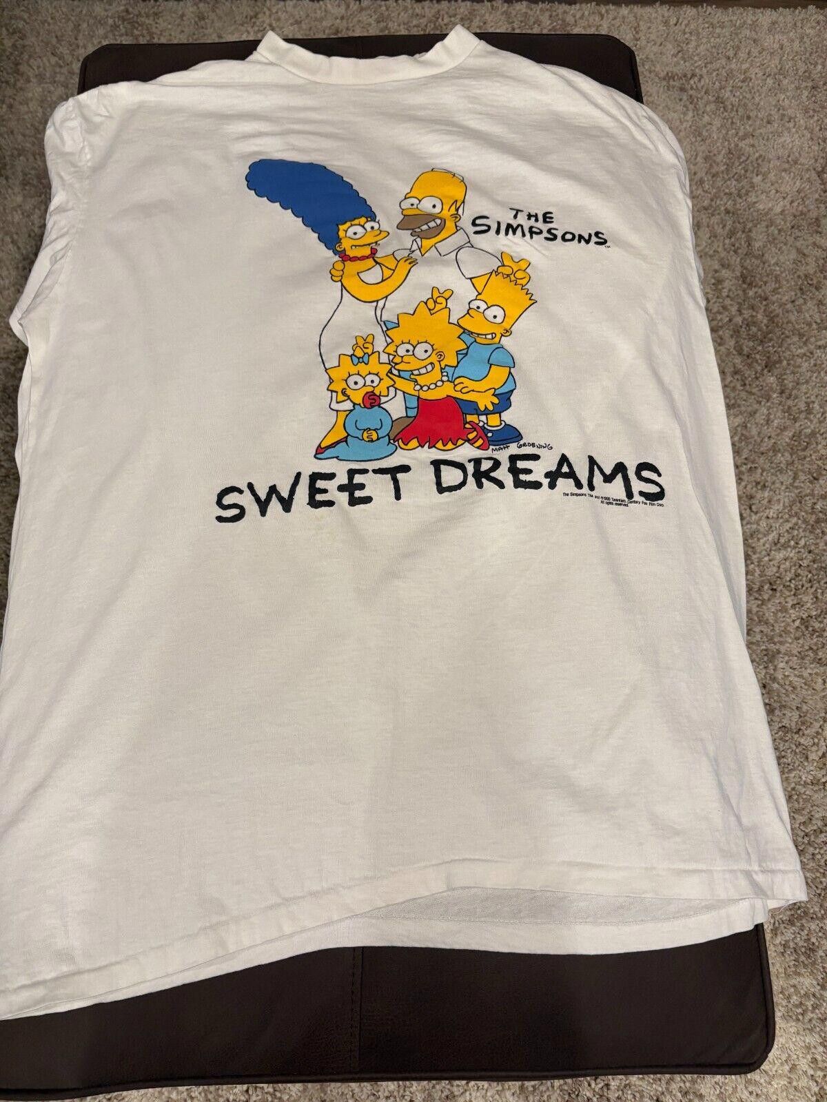 Designer VINTAGE THE SIMPSONS T SHIRT MENS ONE SIZE FITS ALL 3X/4X Size ONE SIZE - 1 Thumbnail