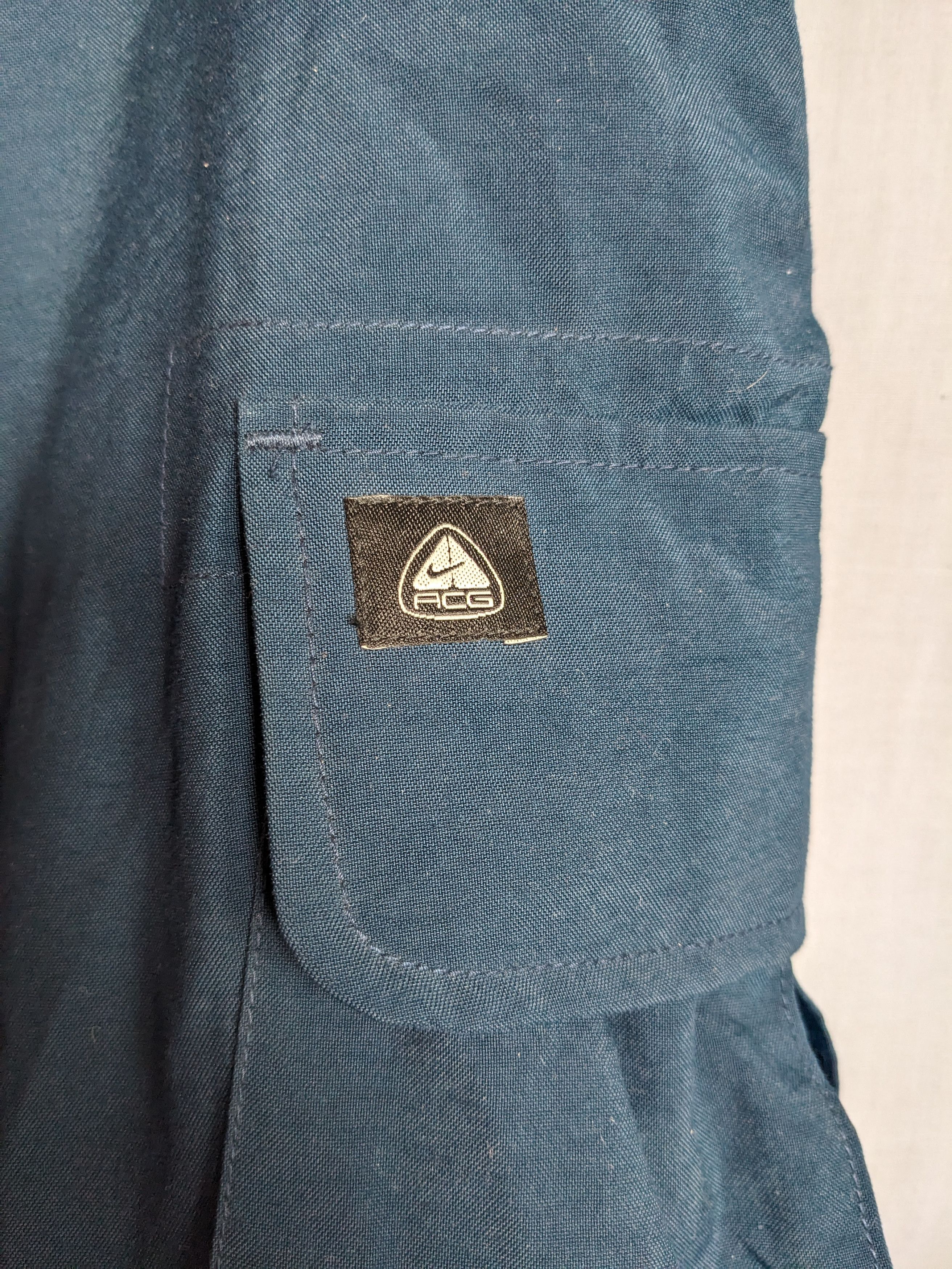 Nike Nike ACG Tech Pants Blue Nike All Condition Gear Convert Size US 30 / EU 46 - 4 Thumbnail