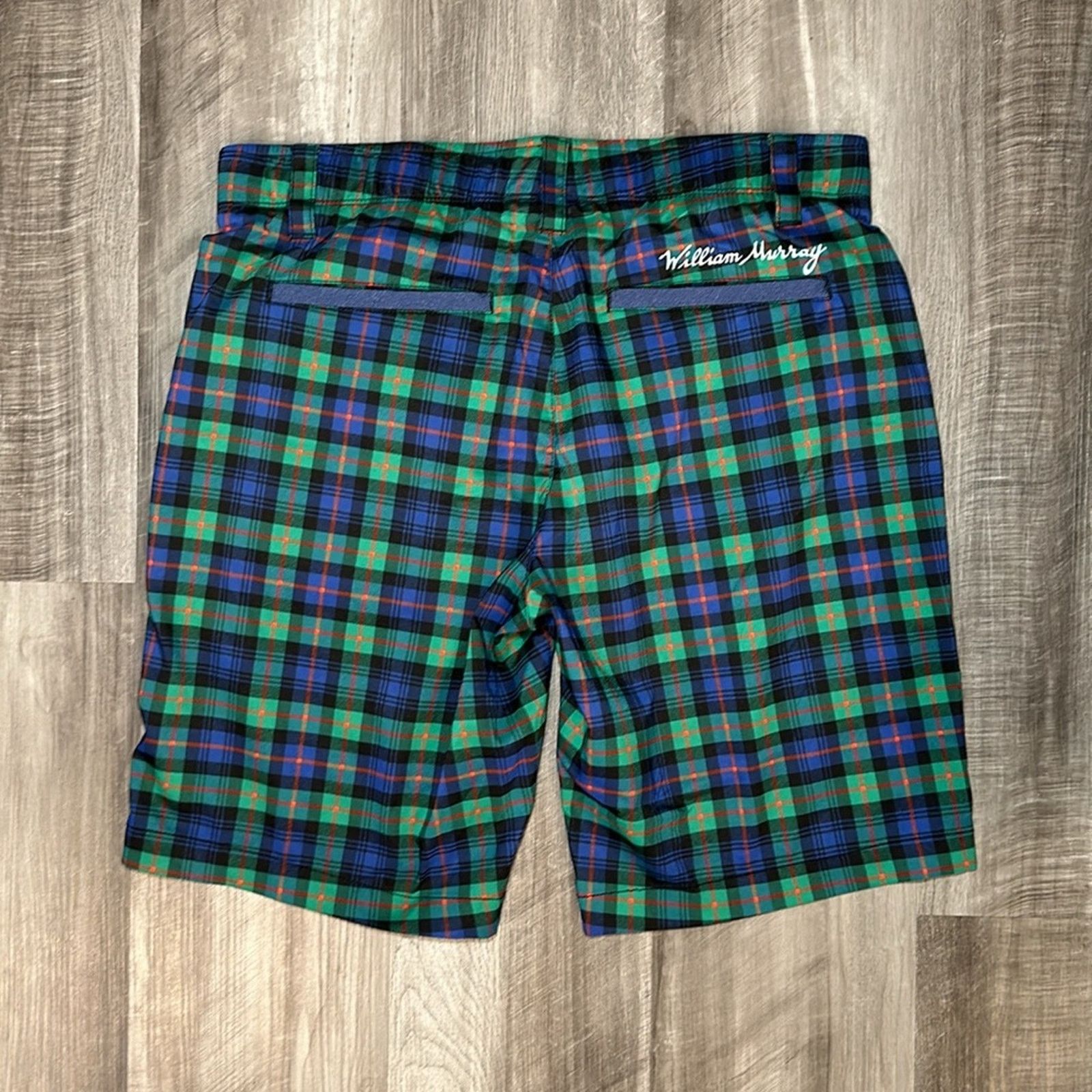 Other William Murray Straight Fit Plaid Golf Shorts - 34 Size US 34 / EU 50 - 2 Thumbnail