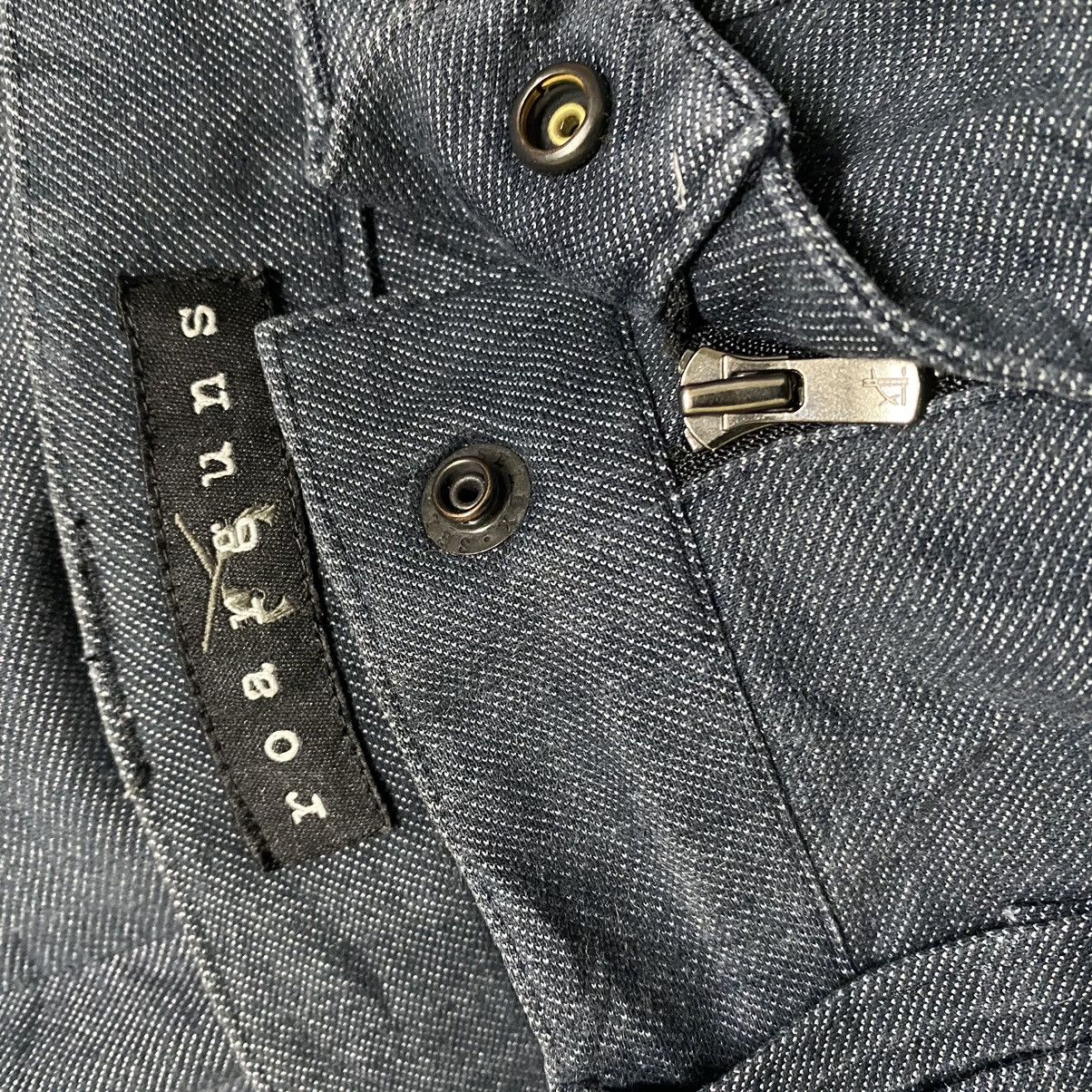roarguns Sample🔥 Roarguns Denim Drop Crotch Pants Stretch Size US 33 - 21 Thumbnail