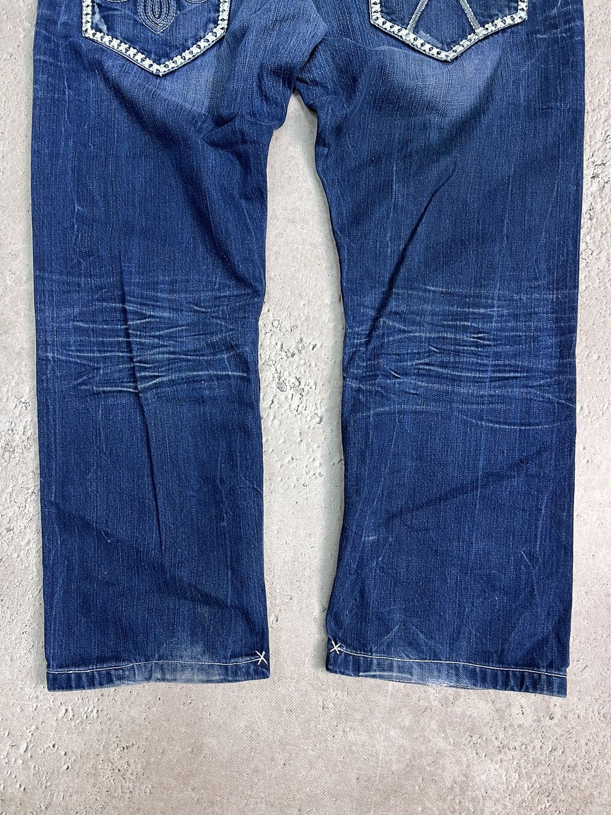 Japanese Brand × True Religion Vintage True Religion STYLE Straight LOW WAIST Jeans Size US 36 / EU 52 - 11 Thumbnail