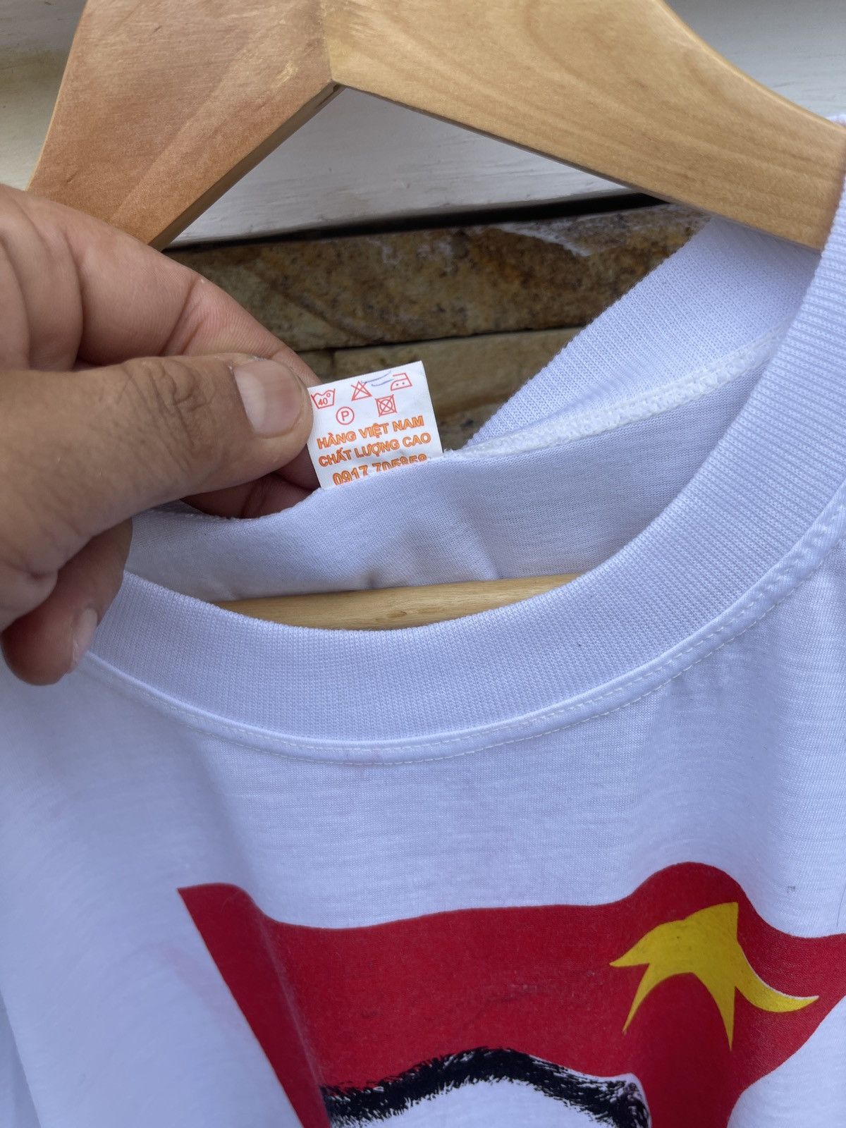 Vintage Rare🔥Vintage 90s Dictator President Vietnam Ho Chi Minh Size US XL / EU 56 / 4 - 5 Thumbnail