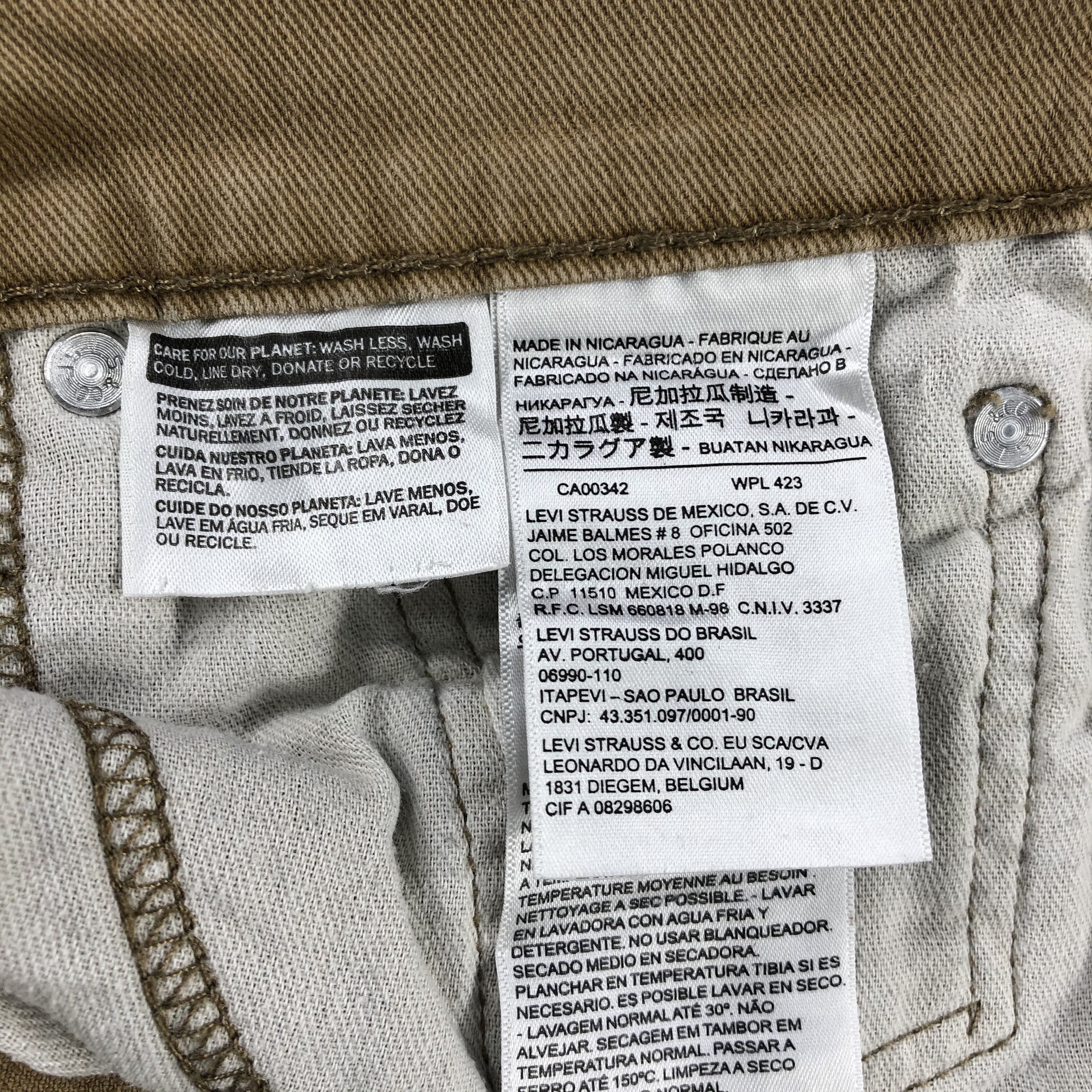 Levi's × Vintage Vintage Levis 513 Jeans-JM2998 Size US 34 / EU 50 - 15 Thumbnail
