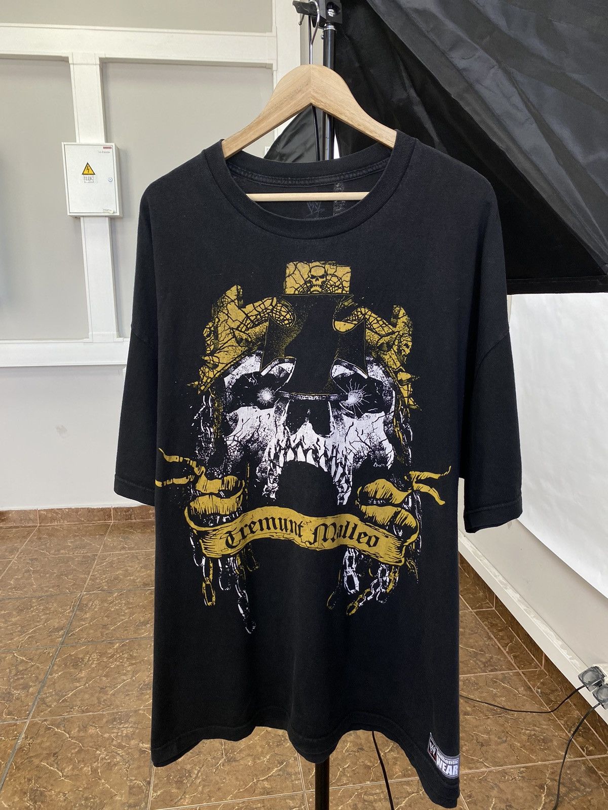 WWE 💀 Vintage Triple H WWF WCW NWO Wrestling t-shirt rare retro Size US XXL / EU 58 / 5 - 1 Thumbnail