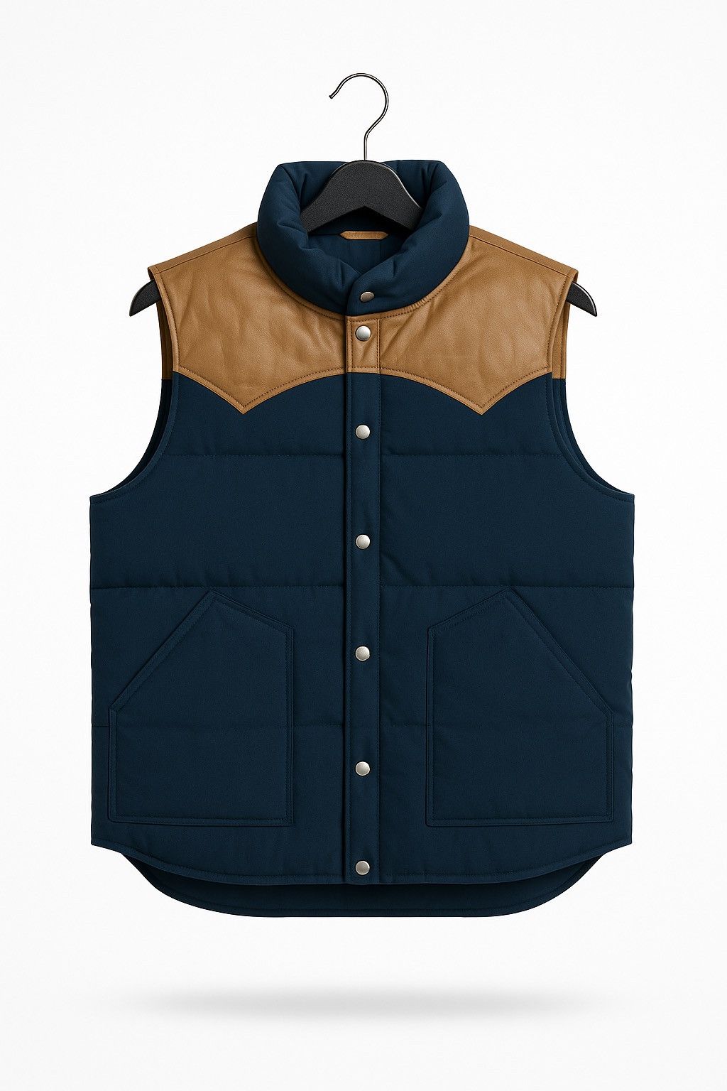 Japanese Brand Vintage House of Blues Western Down Vest Size US M / EU 48-50 / 2 - 1 Thumbnail