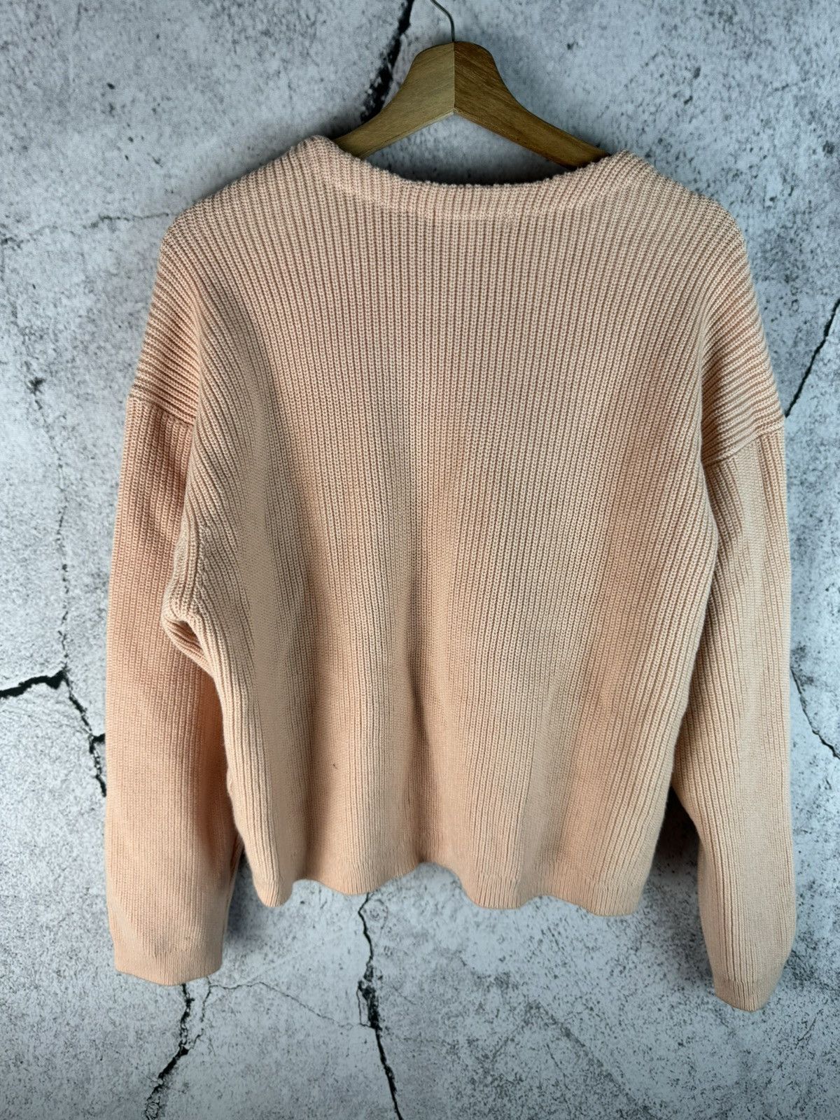 Lemaire × Uniqlo Lemaire x Uniqlo Knit Boxy V-neck Sweater Size L / US 10 / IT 46 - 2 Thumbnail