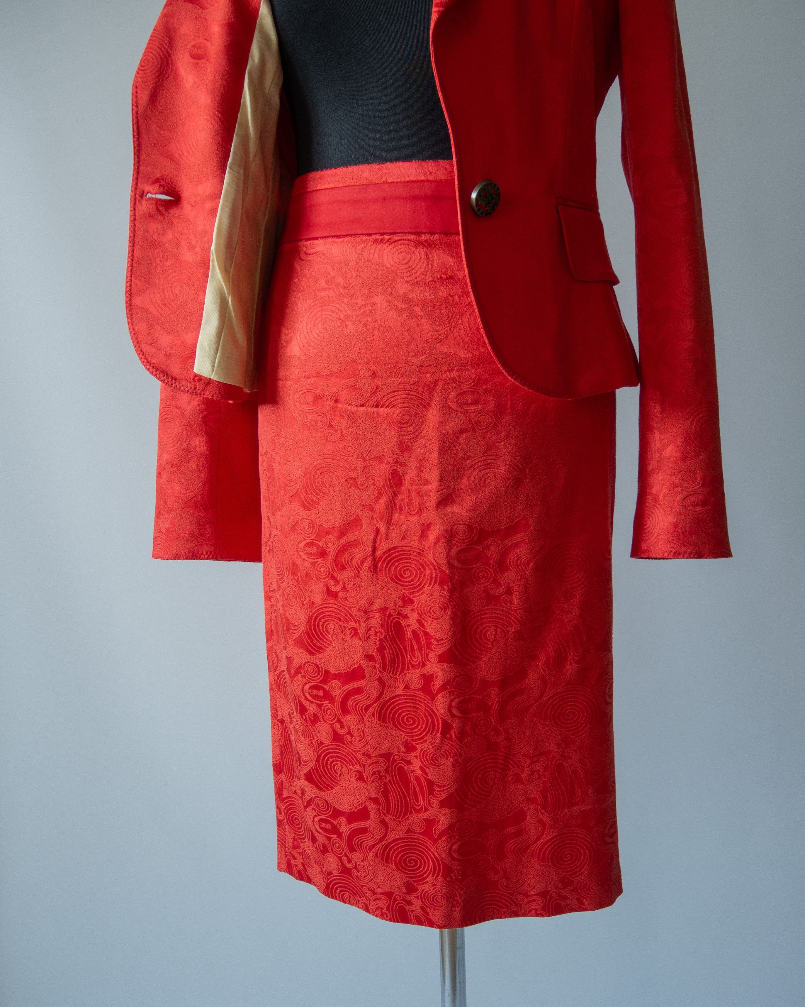 Just Cavalli Just Cavalli 2000's suit with skirt Size M / US 6-8 / IT 42-44 - 4 Thumbnail