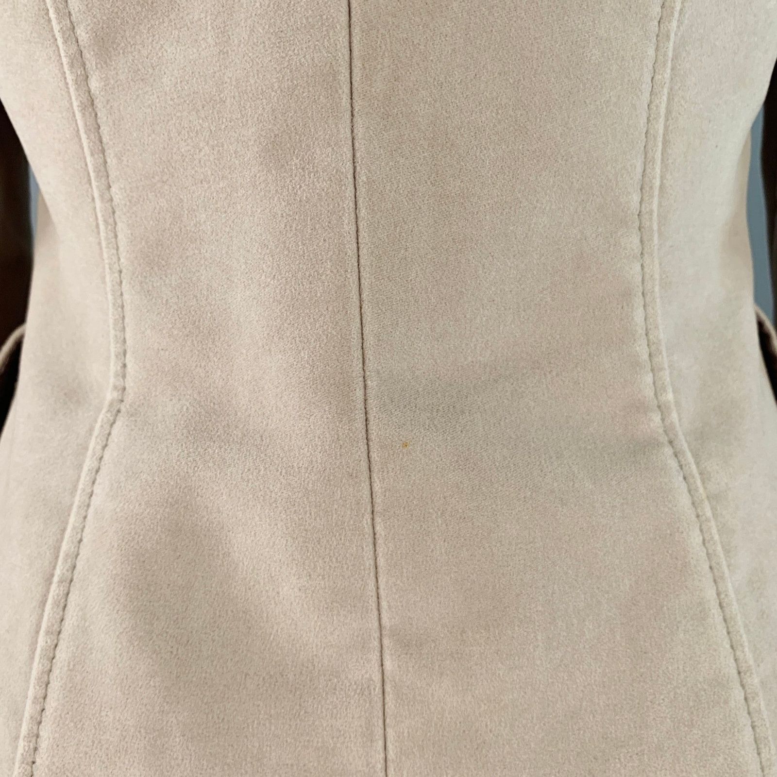 Other S Dusty Pink Velvet Single Breasted Jacket Blazer Size S / US 4 / IT 40 - 6 Thumbnail