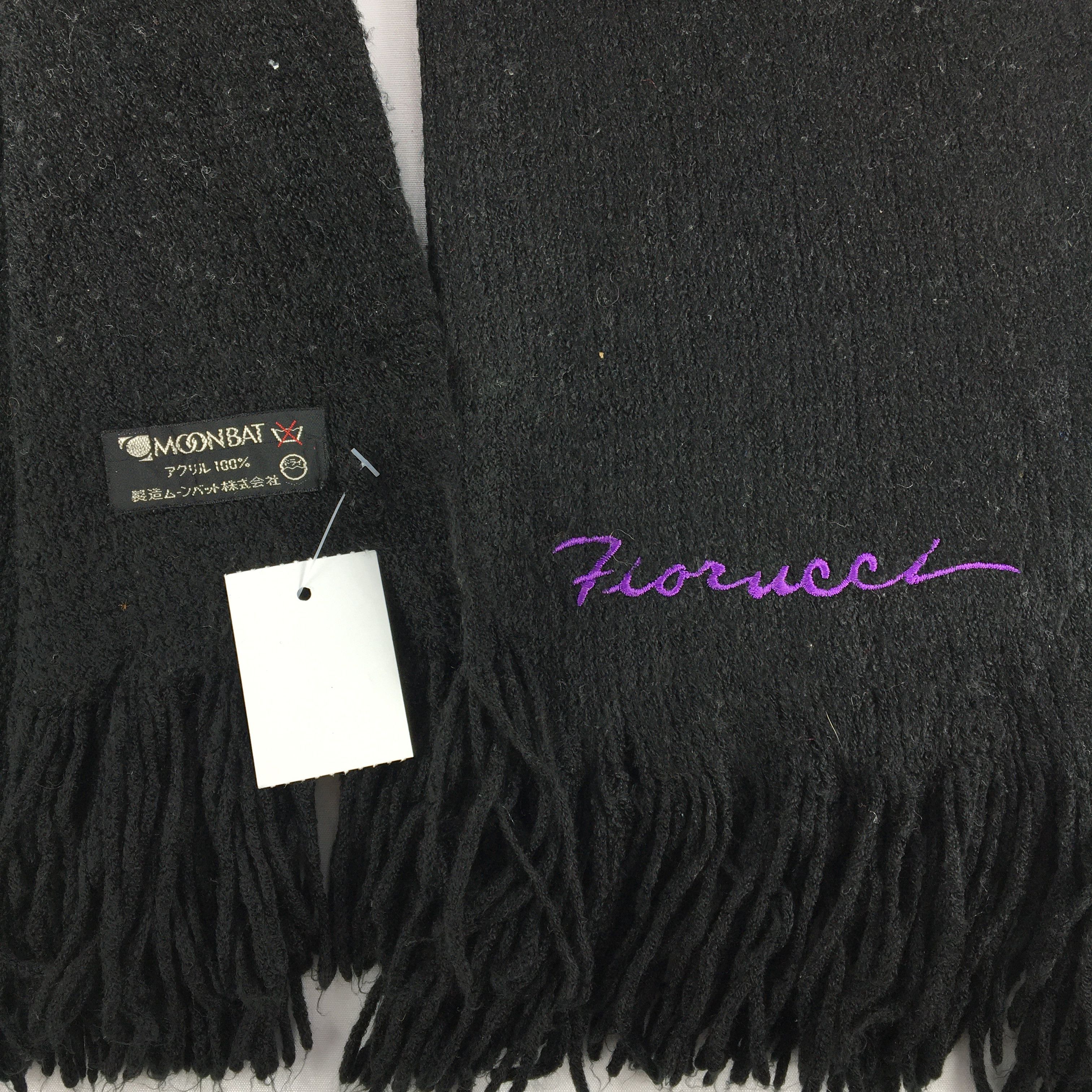 Fiorucci Vintage Fiorucci Scarf Muffler Wool Cashmere Scarves Size ONE SIZE - 4 Thumbnail