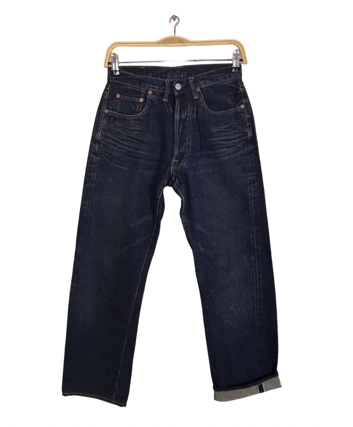 Denime Denime Dark Indigo Denim Jeans Selvedge Size 26 29 Size 26" / US 2 / IT 38 - 1 Thumbnail