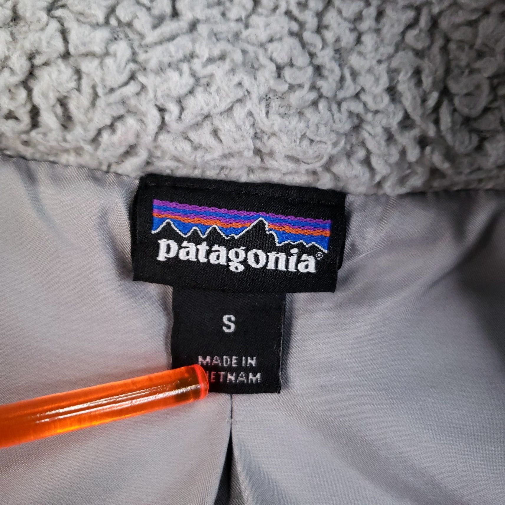 Patagonia Patagonia Los Gatos Vest Womens Small Beige Fuzzy Fleece Full Zip Size S / US 4 / IT 40 - 5 Thumbnail