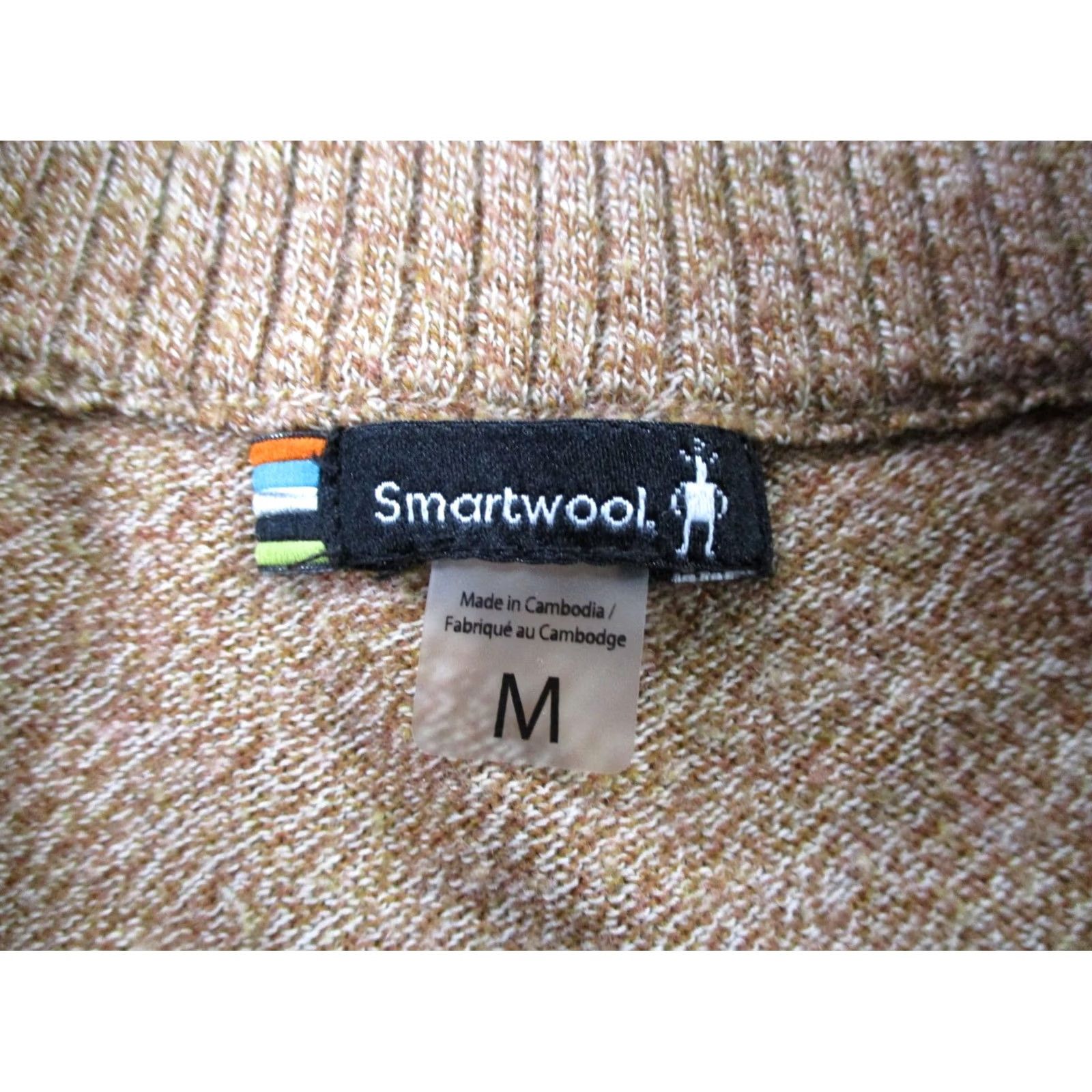 Smartwool SmartWool Sweater Mens M Brown Jacket Wool Blend Pullover Thermal Hiking Camping Size US M / EU 48-50 / 2 - 6 Thumbnail