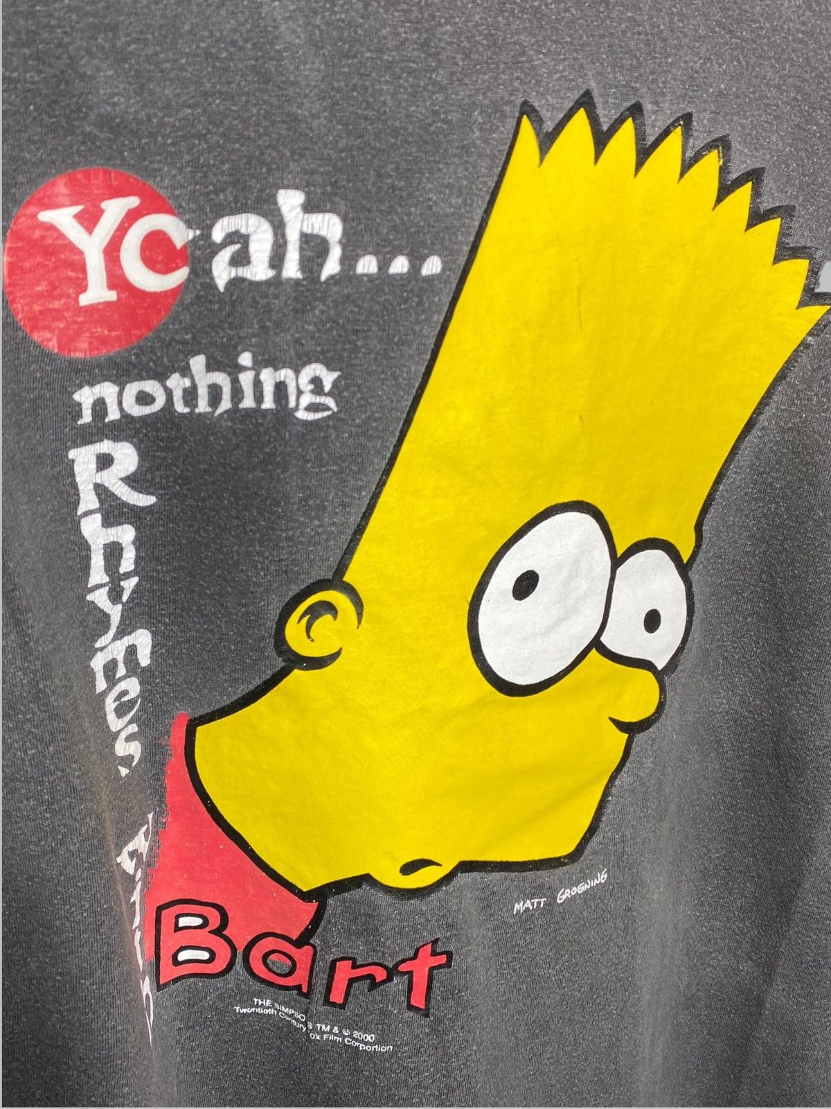 Vintage Vintage 2000 The Simpsons Graphic Print t-shirt Size US L / EU 52-54 / 3 - 4 Thumbnail