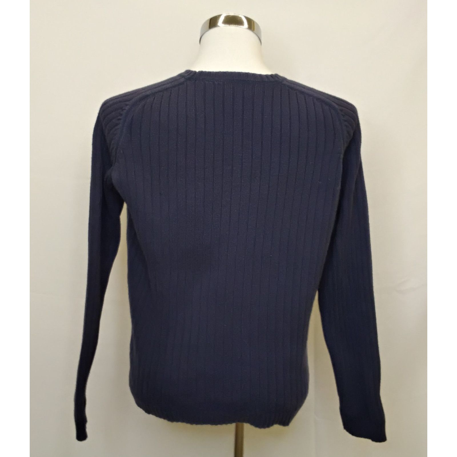 Polo Ralph Lauren Polo Jeans Company Crew Neck Sweater Men's M Navy Blue Size US M / EU 48-50 / 2 - 3 Thumbnail