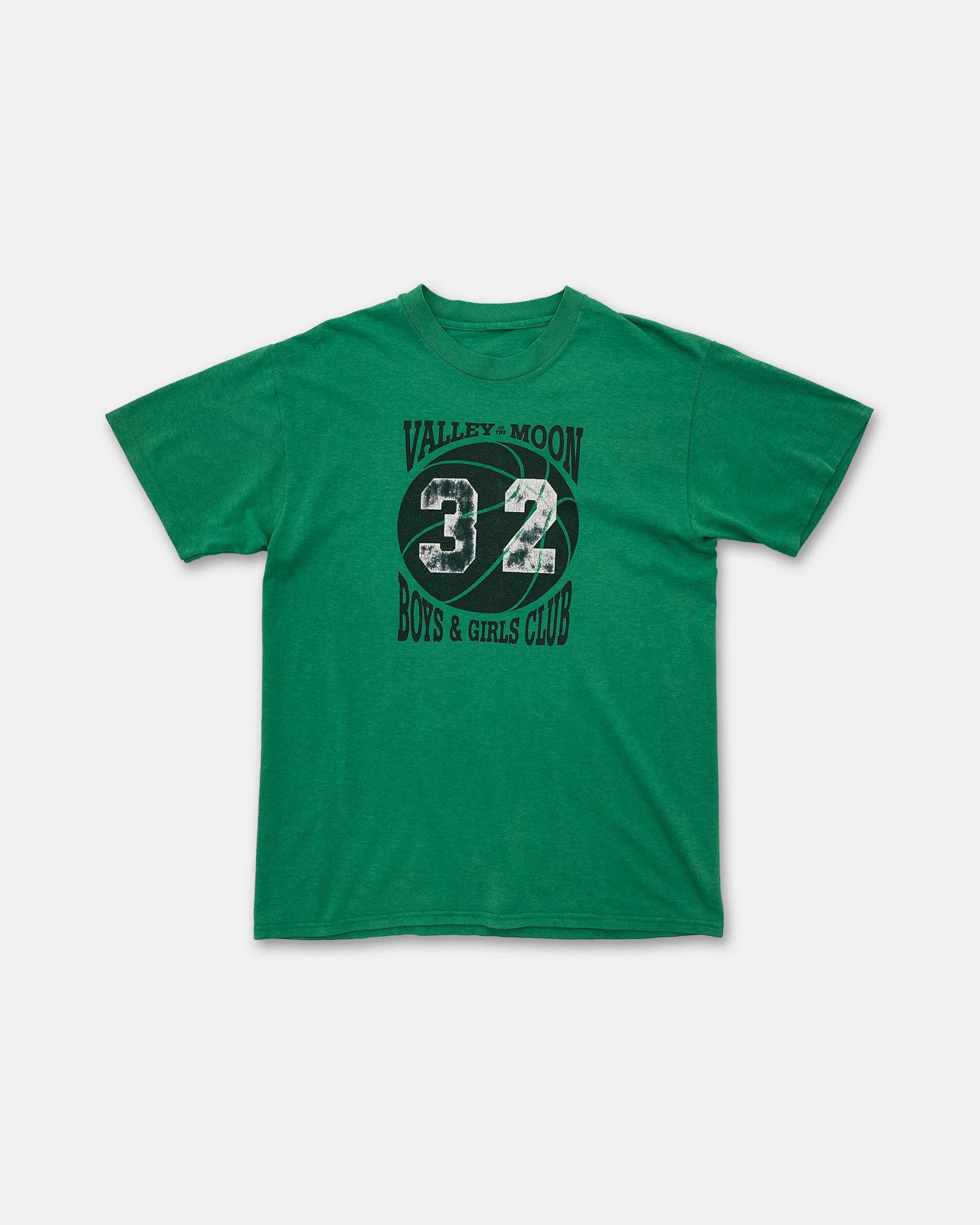 Vintage 1980s Valley & Moon Basketball Single Stitched T-Shirt Size US M / EU 48-50 / 2 - 2 Thumbnail