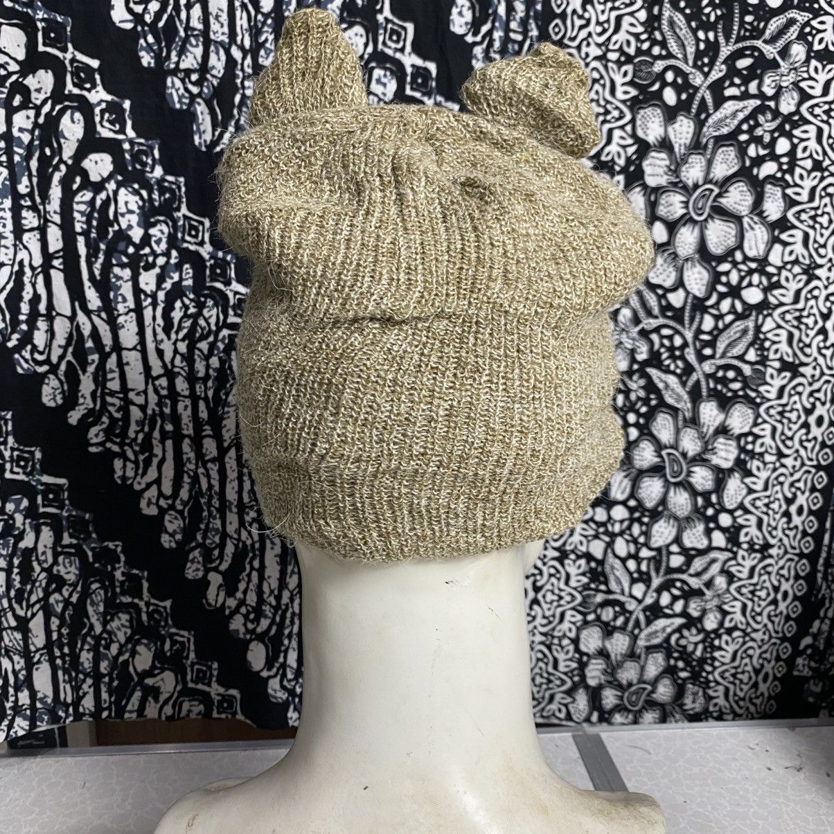 Japanese Brand × Vintage 2000s y2k bunny devil horn bear face beanie hats Size ONE SIZE - 4 Thumbnail
