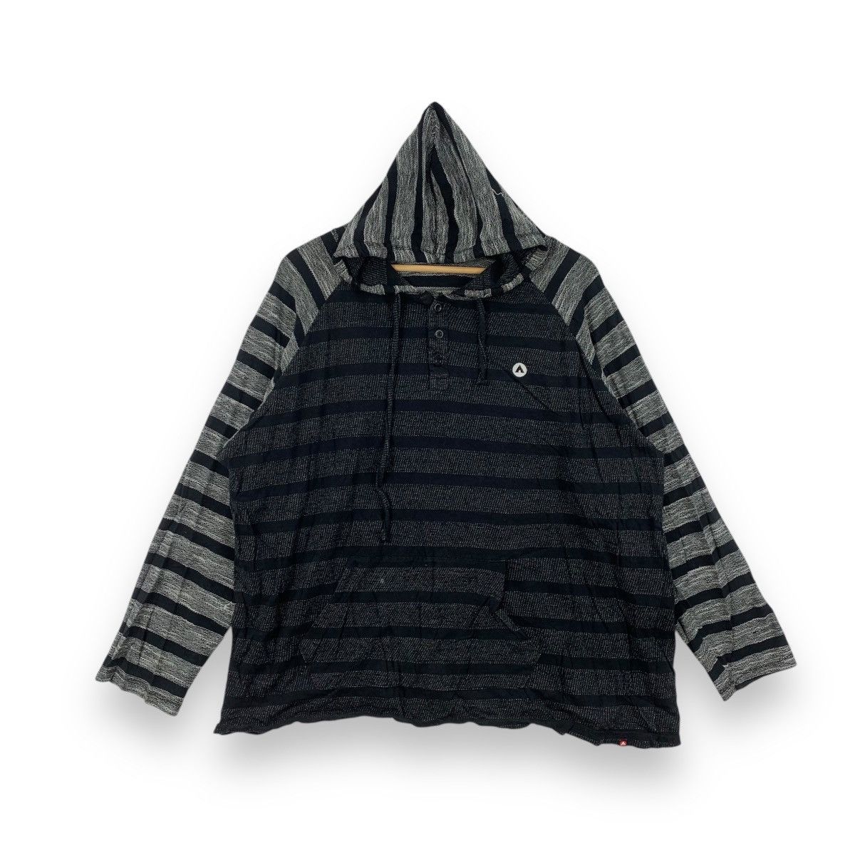 Airwalk Vintage AIRWALK SKATEBOARD Striped Baja Oversized Hoodie Size US XXL / EU 58 / 5 - 1 Thumbnail