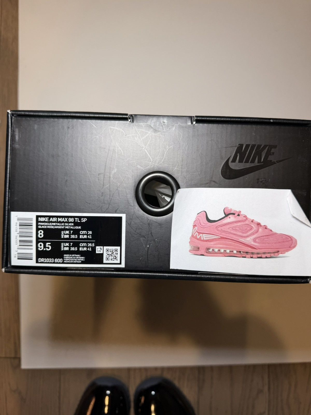 Nike × Supreme Supreme x Nike Air Max 98 TL SP Pinksicle size 8 Pink Size US 8 / EU 41 - 7 Thumbnail