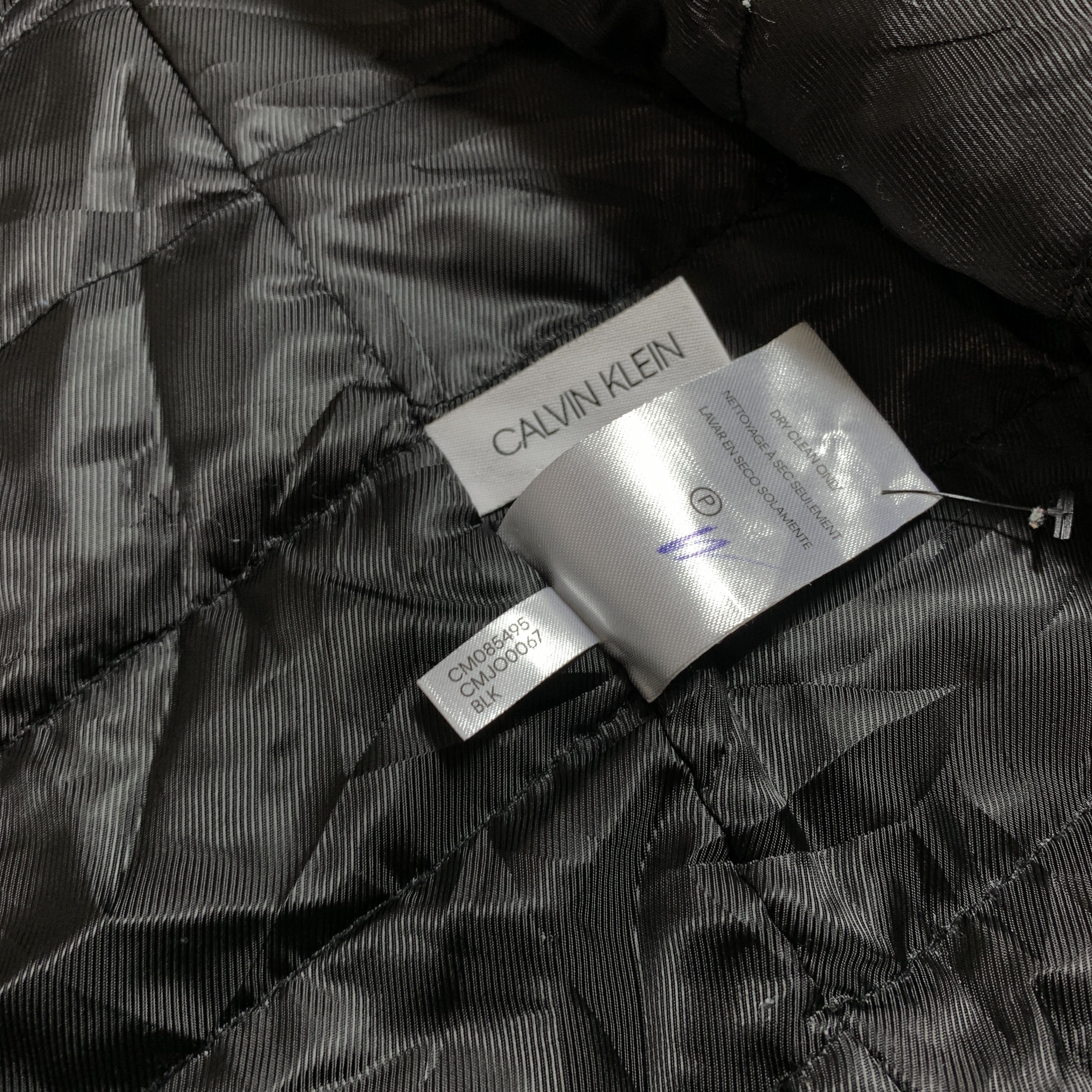 Calvin Klein Calvin Klein Black Wool With Filling Jacket Size US S / EU 44-46 / 1 - 12 Thumbnail