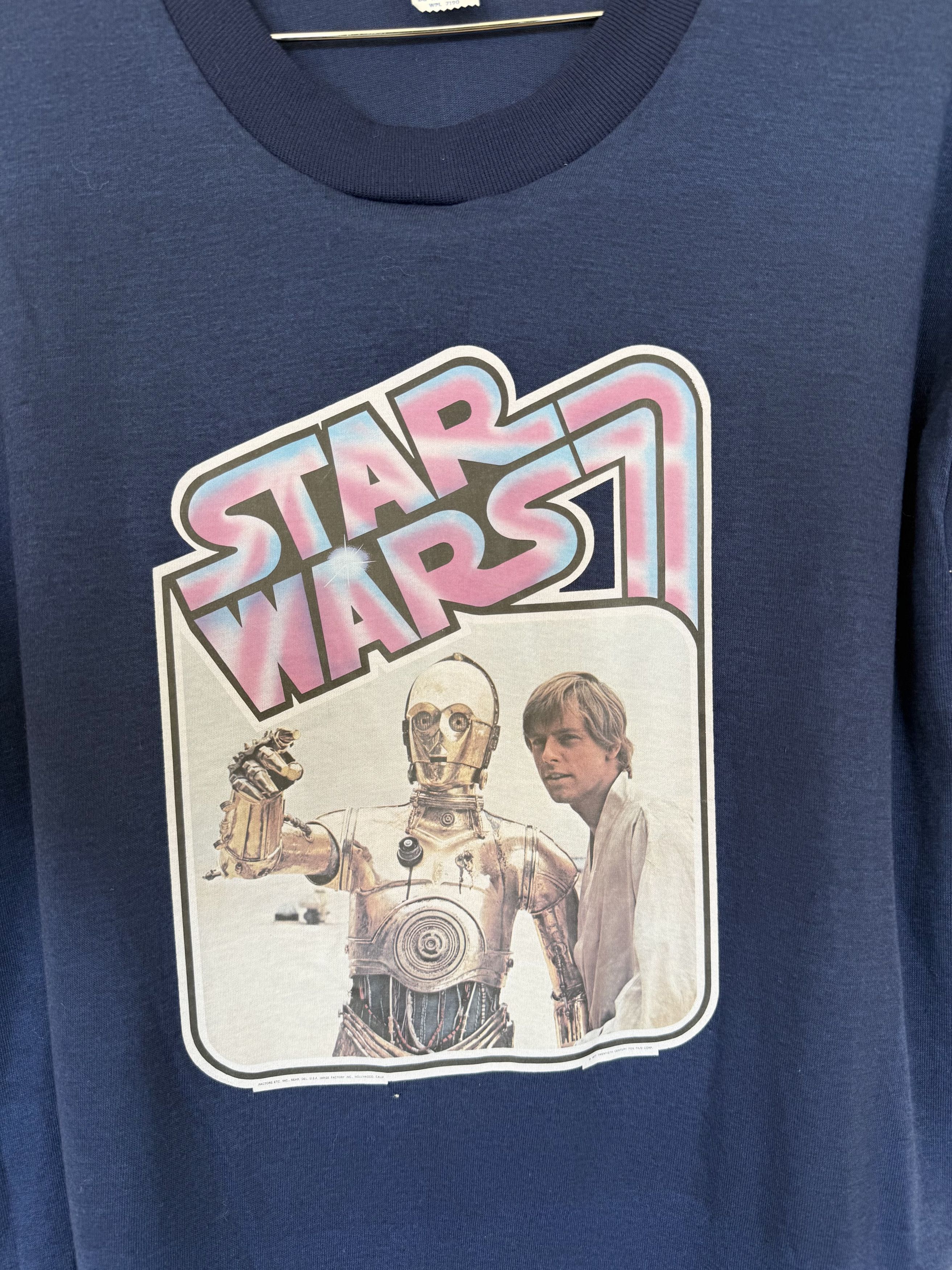 Vintage Vintage STAR WARS Tee Size US XL / EU 56 / 4 - 2 Thumbnail