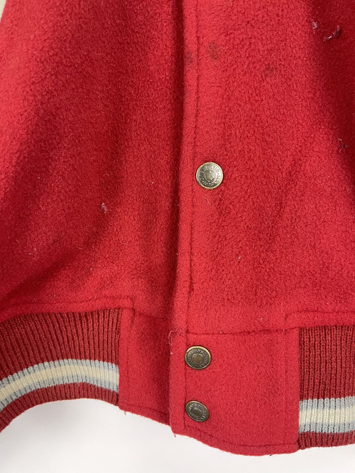 Vintage Vintage Mayson Grey Varsity Jacket Size US L / EU 52-54 / 3 - 9 Thumbnail