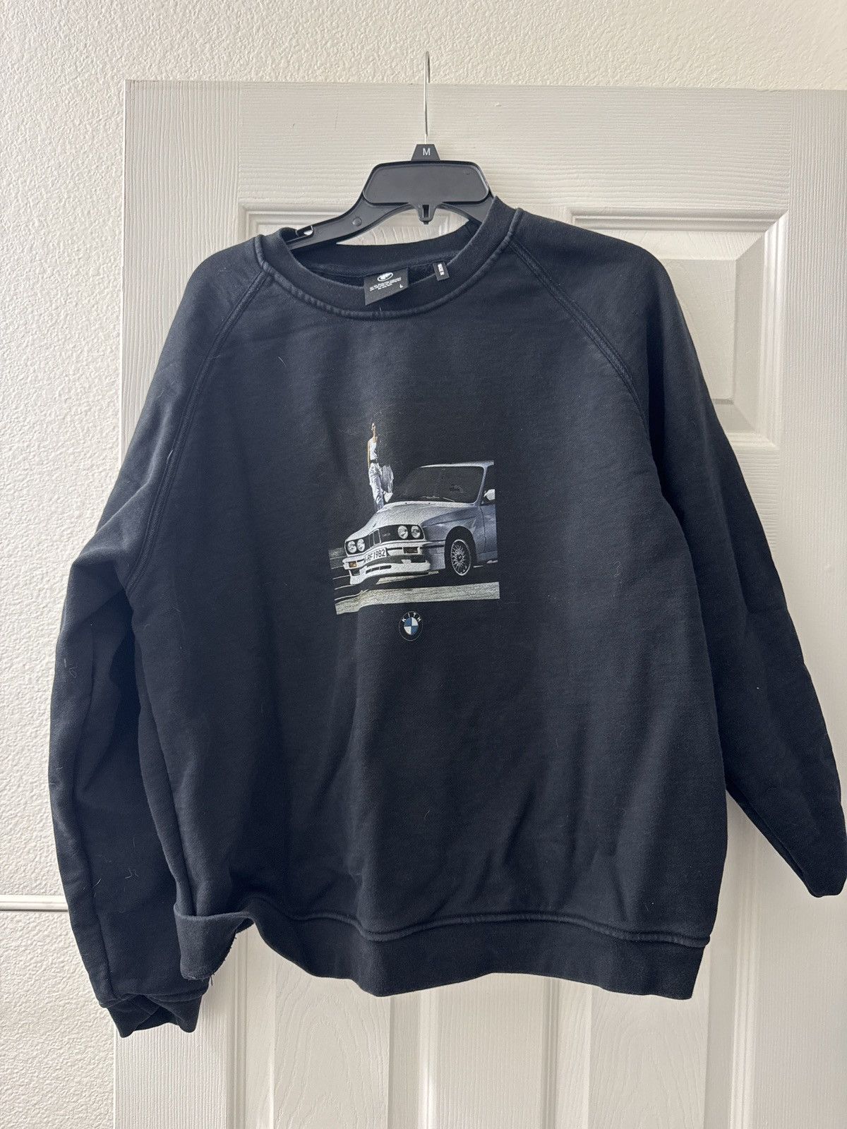 BMW × Kith Kith BMW E30 M3 crewneck black Size US L / EU 52-54 / 3 - 1 Thumbnail