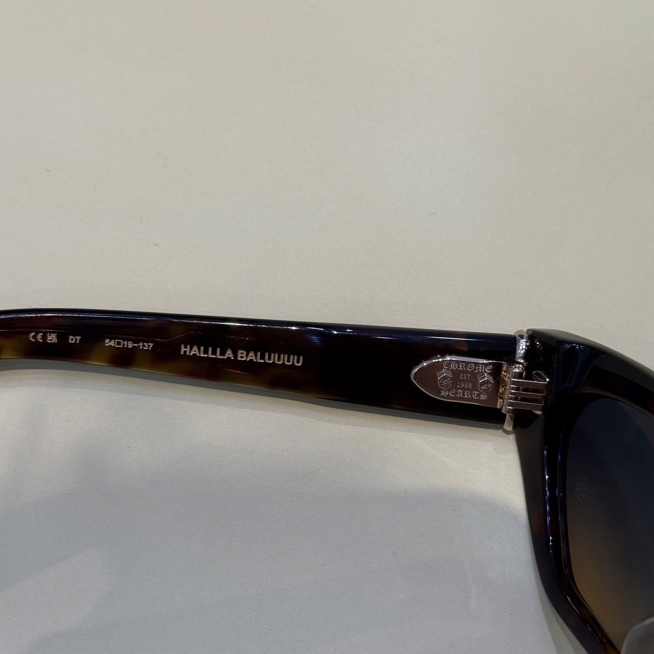 Chrome Hearts CHROME HEARTS HALLLA BALUUUU Dark Tortoise Size ONE SIZE - 2 Thumbnail