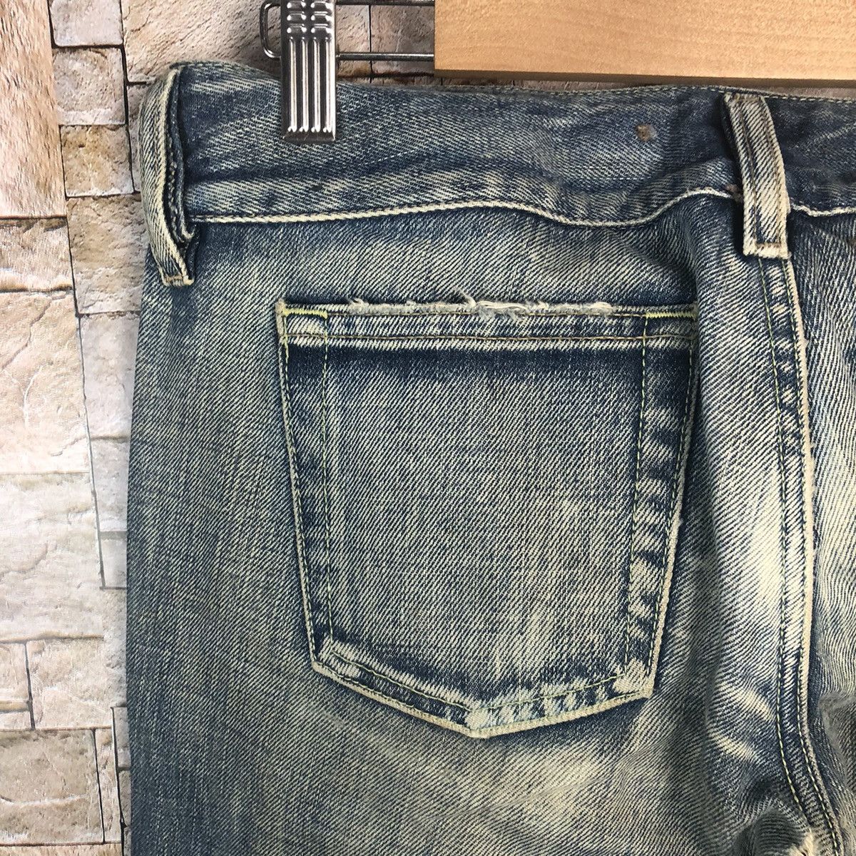 Diesel Diesel made in italy faded Blue ripped Denim Pants #A62 Size 28" / US 6 / IT 42 - 18 Thumbnail