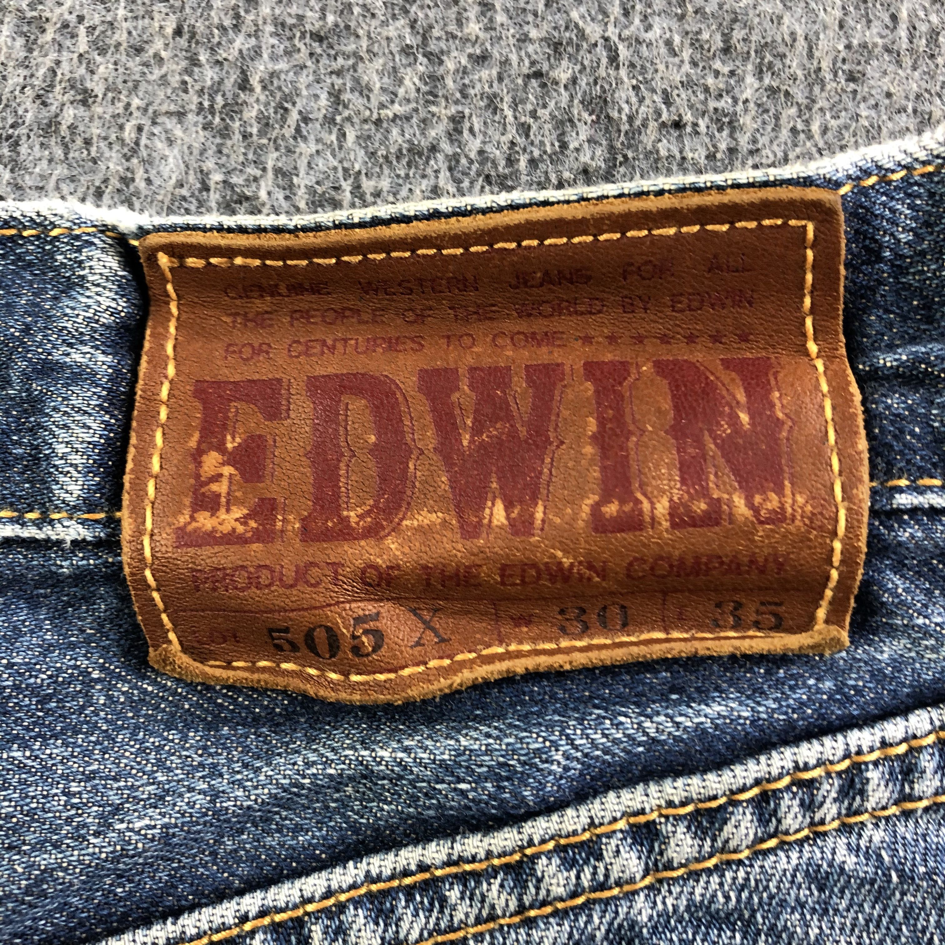 Edwin Vintage Edwin 505 Jeans-J3646 Size US 30 / EU 46 - 5 Thumbnail