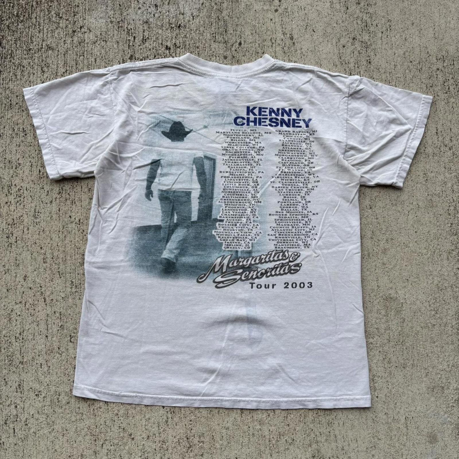 Other Vintage 2003 Kenny Chesney Graphic Band Shirt Size US S / EU 44-46 / 1 - 3 Thumbnail