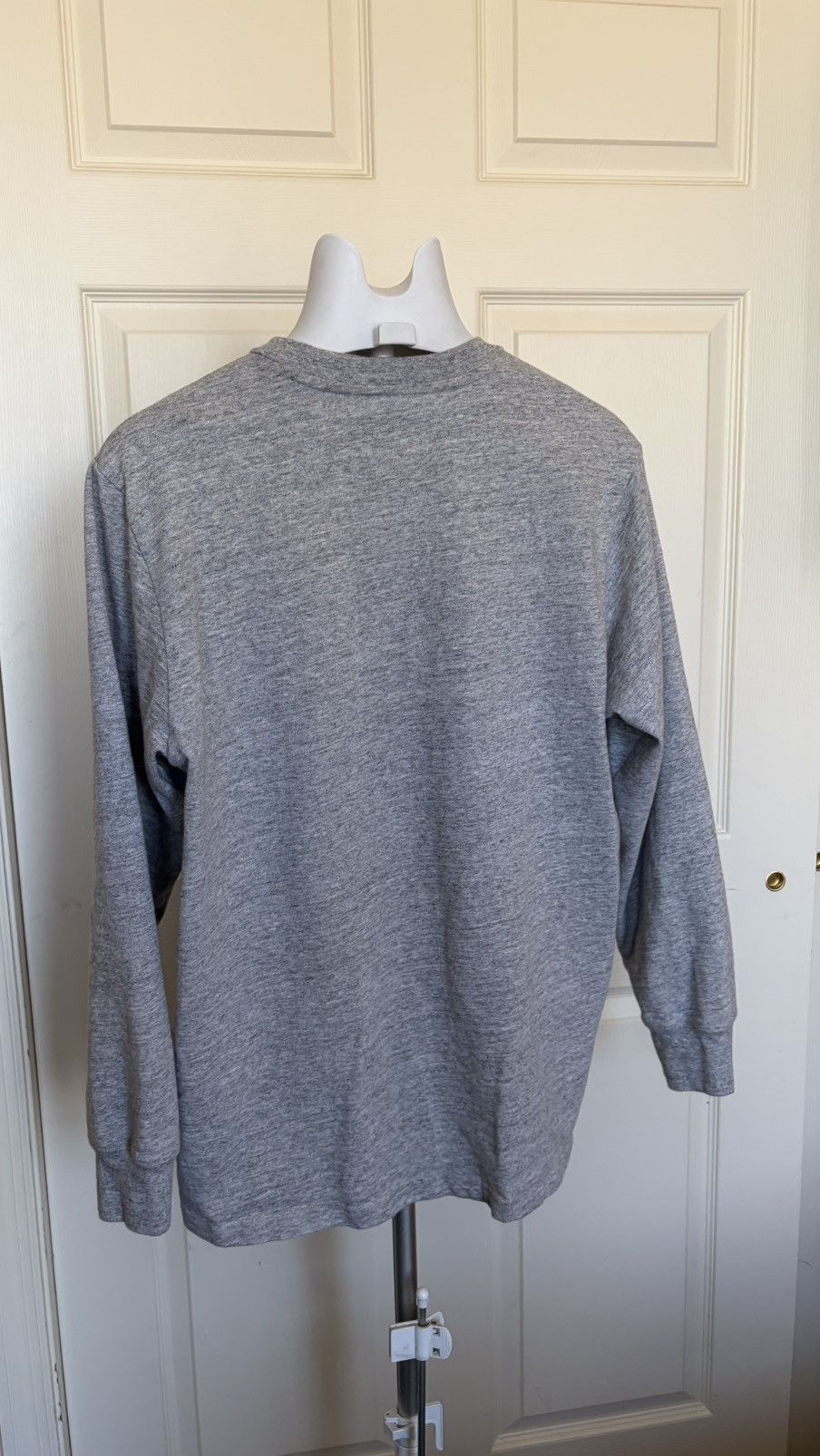 Supreme Supreme Reflective Logo Long Sleeve Grey Size L Size US L / EU 52-54 / 3 - 4 Thumbnail