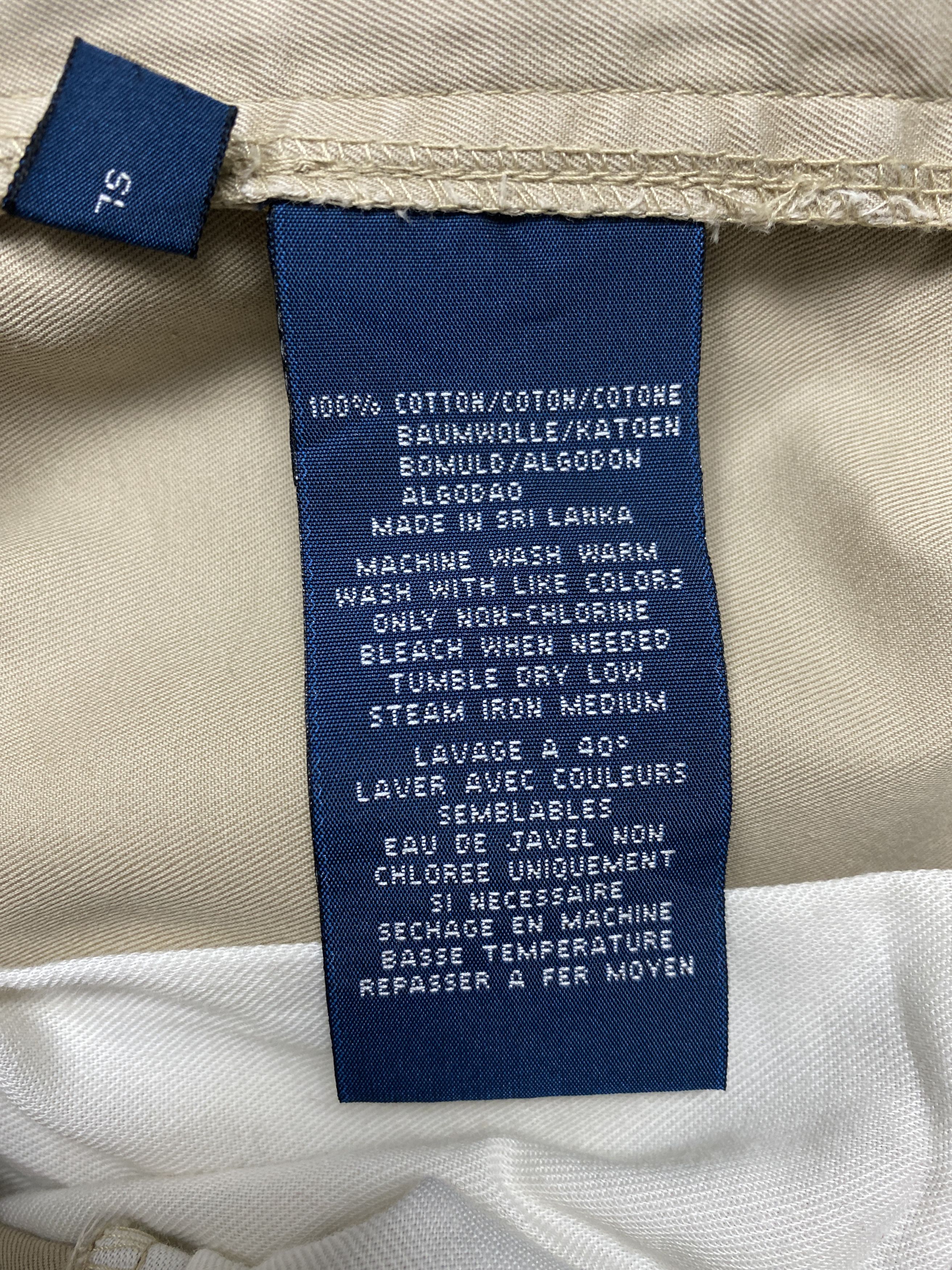 Polo Ralph Lauren × Ralph Lauren Polo Ralph Lauren Vintage Mens Keating Chino Pants Size US 34 / EU 50 - 6 Thumbnail