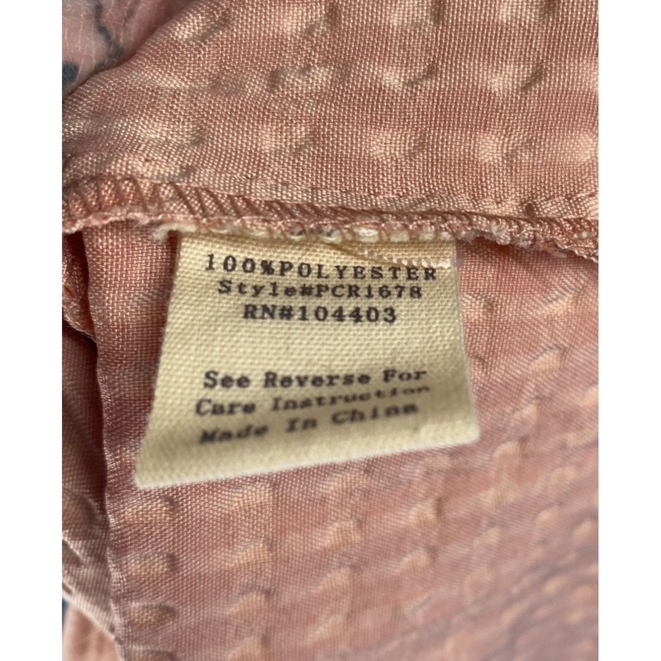 Other NEW Perch By Blu Pepper Textured Peach Mini Dress With Ruffl Size 3XL / US 20-22 - 7 Thumbnail