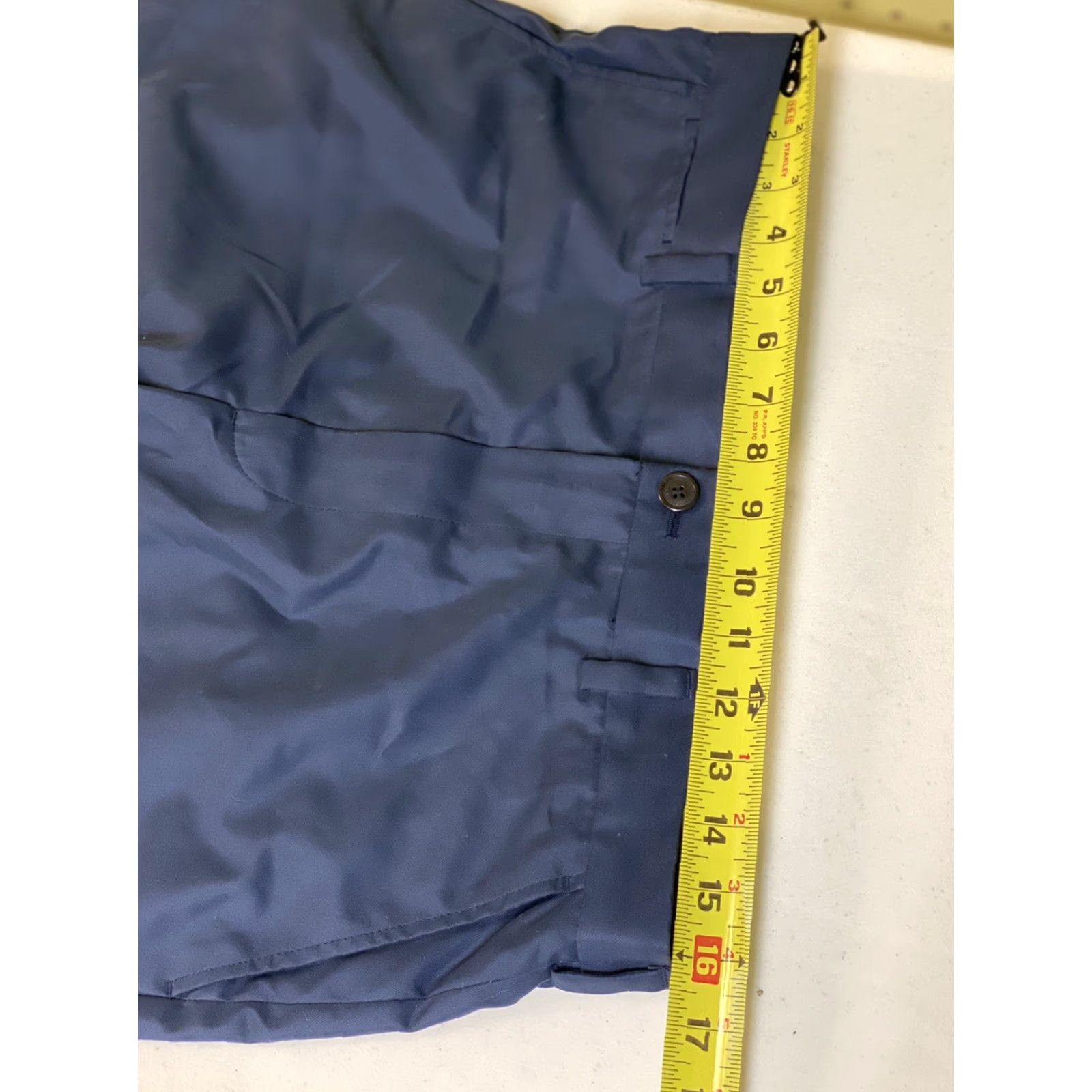 Brooks Brothers Brooks Brothers Shorts Navy Blue 34” Flat Front Regular Classic Men Casual Vacation Cruise Wear Pockets Belt Loops Zip Size US 34 / EU 50 - 5 Thumbnail