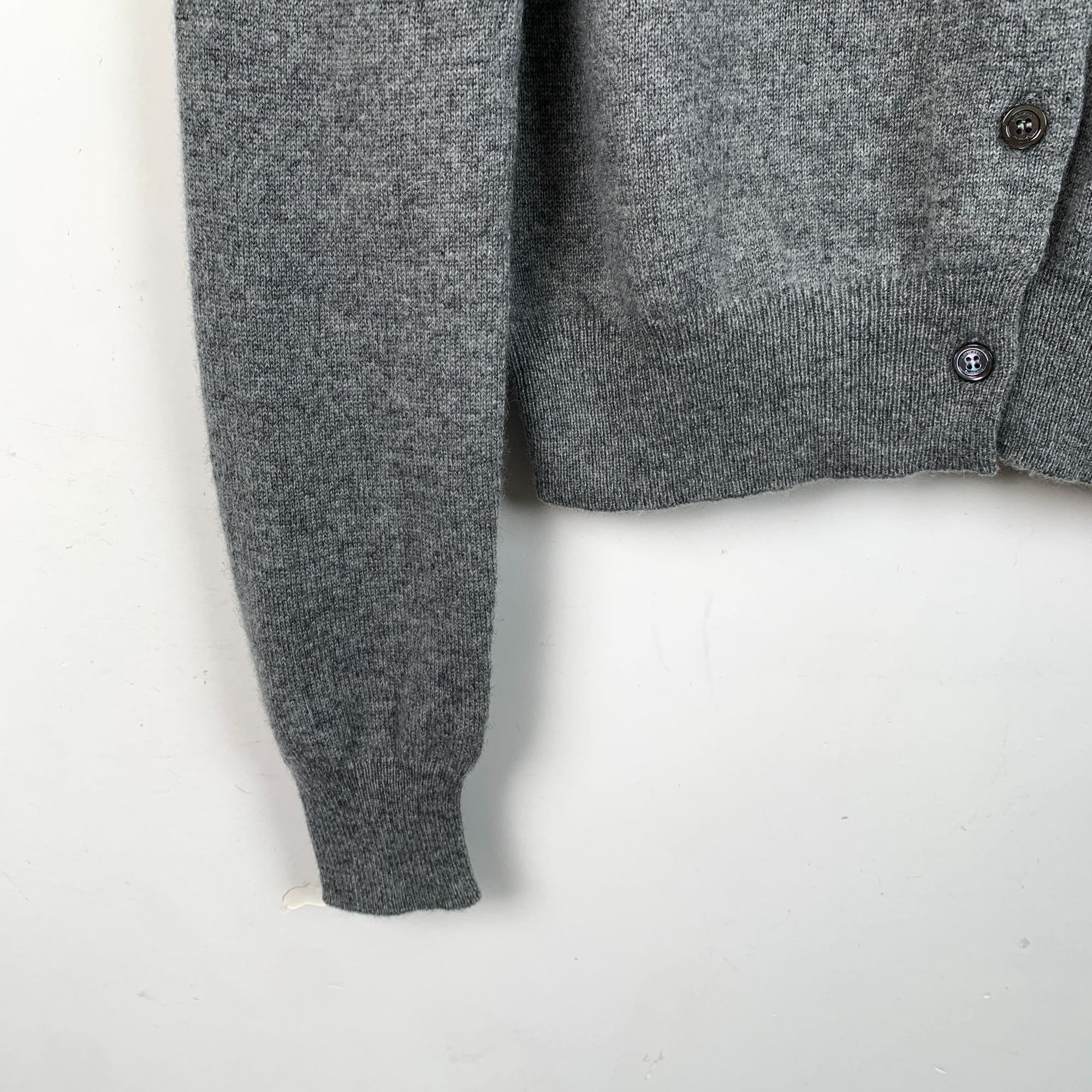 Burberry Burberry London England Gray Cashmere Cardigan Sweater For M Size XS / US 0-2 / IT 36-38 - 5 Thumbnail