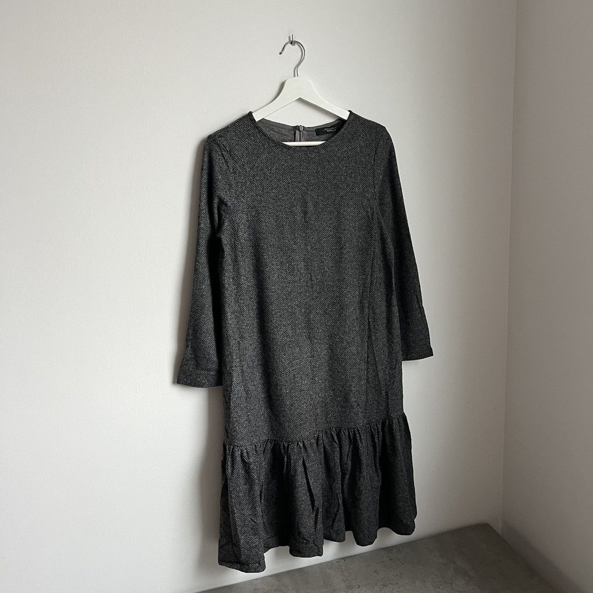 Weekend Max Mara Weekend Max Mara Gray Dress Size L / US 10 / IT 46 - 1 Thumbnail