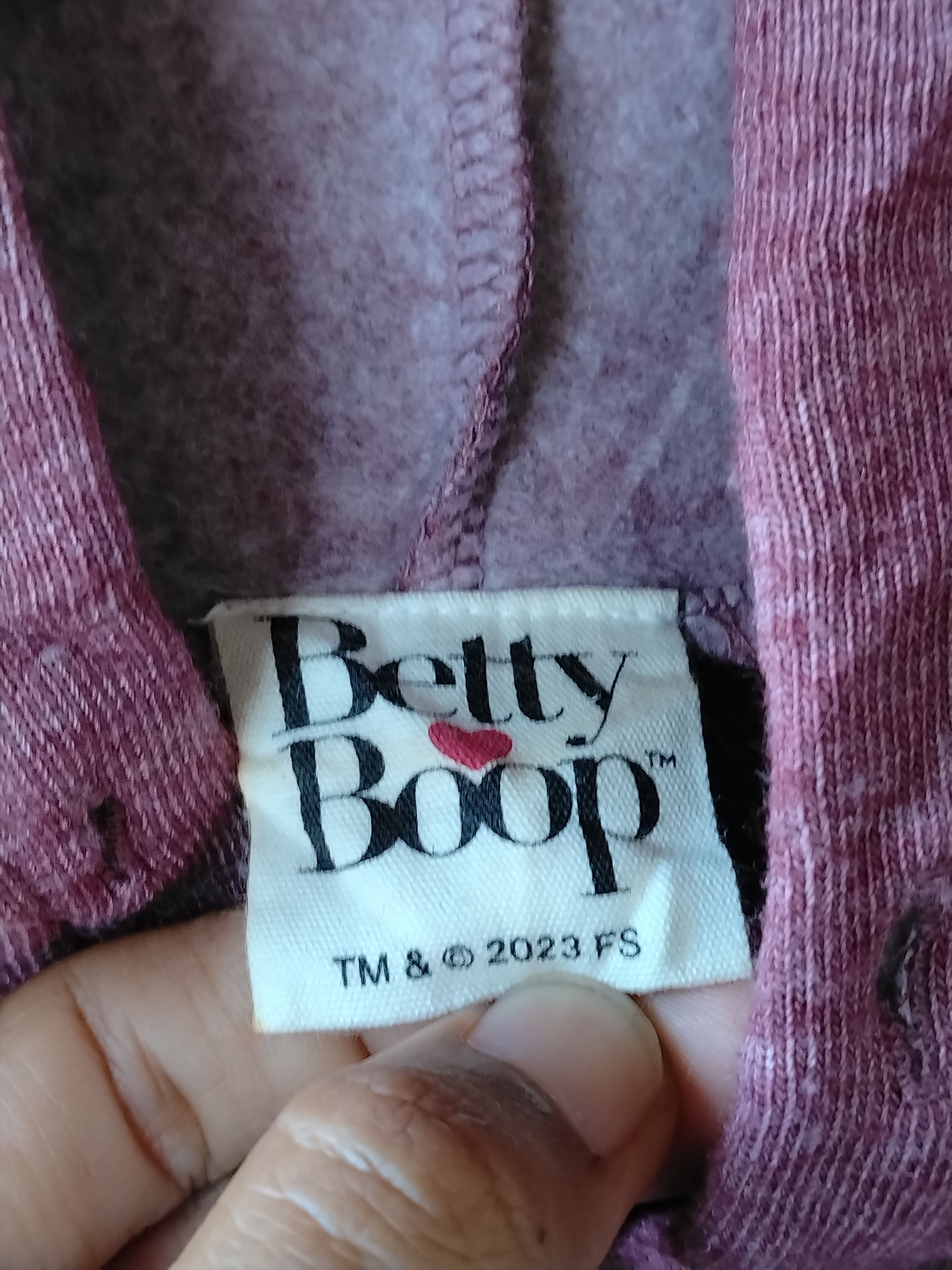Japanese Brand Betty Boop Graphic Logo Hoodies Size US L / EU 52-54 / 3 - 6 Thumbnail