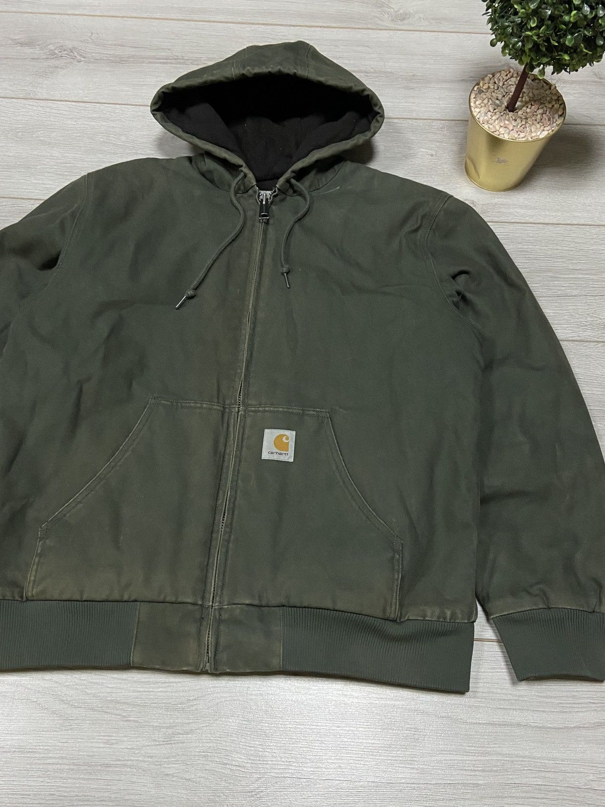 Carhartt Carhartt vintage active jacket thinsulate distressed work Size US XL / EU 56 / 4 - 2 Thumbnail
