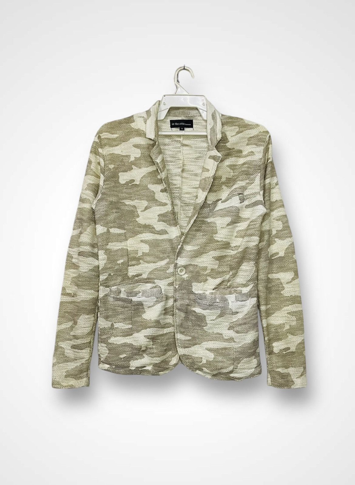 In The Attic × Japanese Brand In The Attic Homme Camo Blazer (07) Size US M / EU 48-50 / 2 - 1 Thumbnail