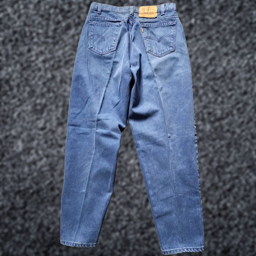 Levi's VINTAGE Levi's 560 Jeans Denim 33X30 Medium Blue Regular UNISEX Adults 90s Grunge USA Orange Tab Jeans Size US 33 - 1 Thumbnail
