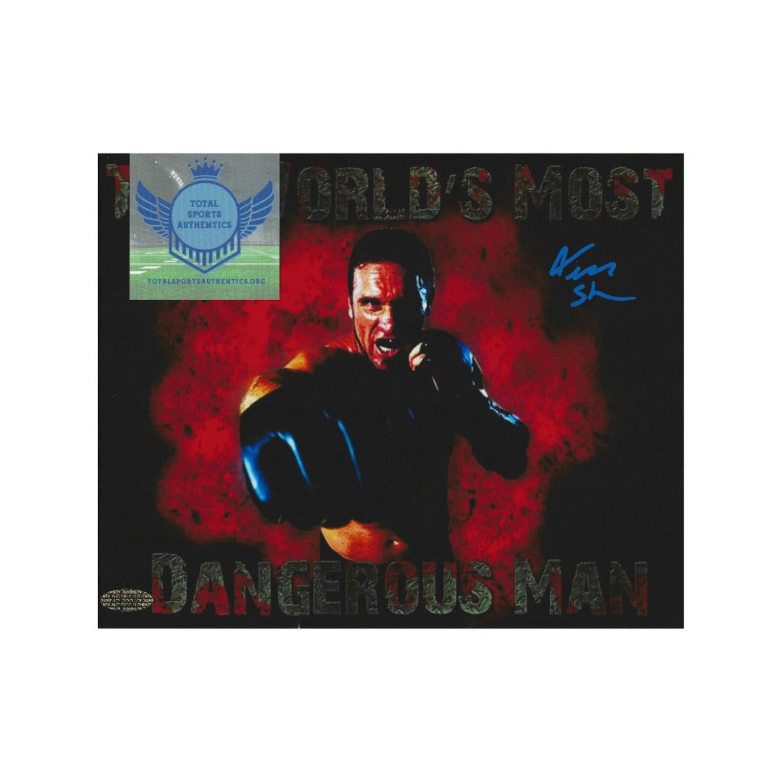 Other KEN SHAMROCK AUTOGRAPHED 8X10 PHOTO COA W/Frame Size ONE SIZE - 3 Thumbnail