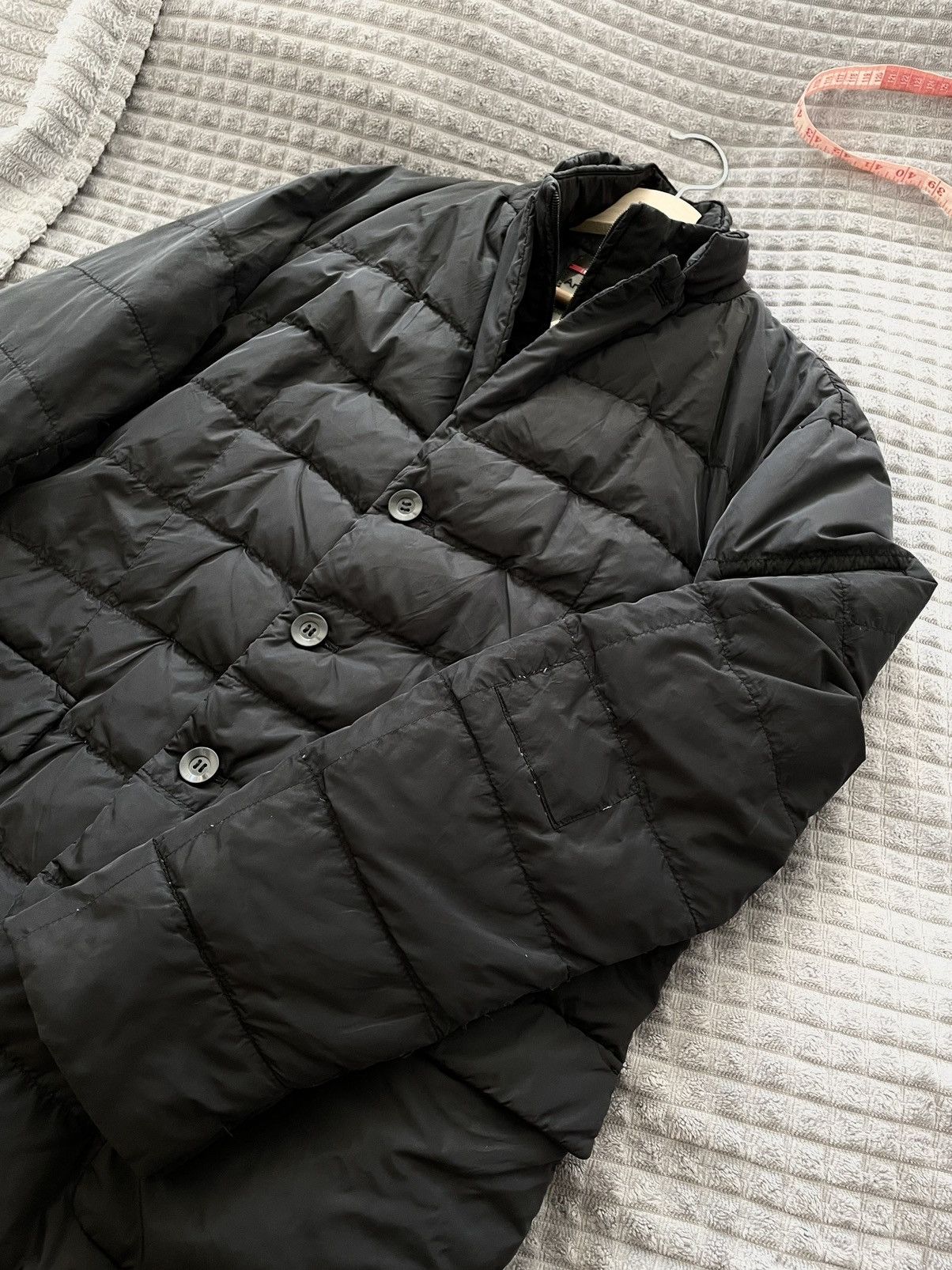 Prada Prada Milano Hybrid Puffer Down Triangle Badge Logo Jacket Size US M / EU 48-50 / 2 - 15 Thumbnail