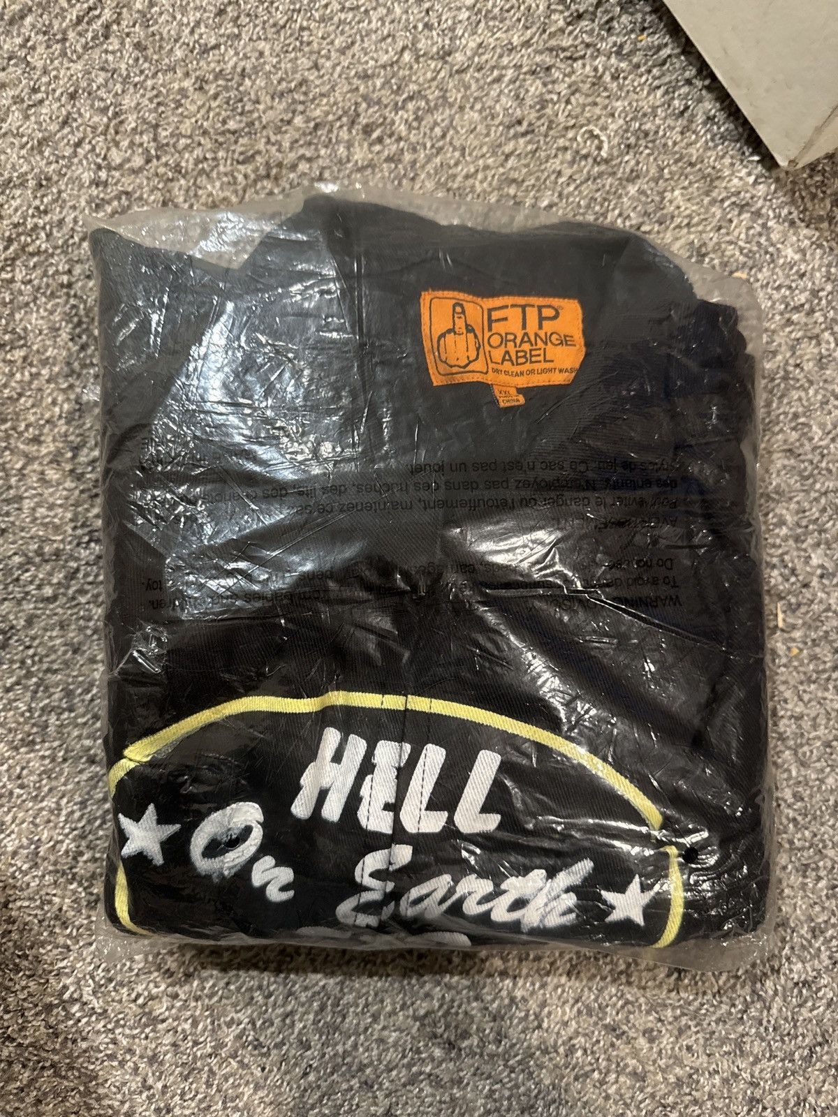 Fuck The Population UNRELEASED FTP Hell On Earth Denim Zip Up Size US XXL / EU 58 / 5 - 2 Thumbnail
