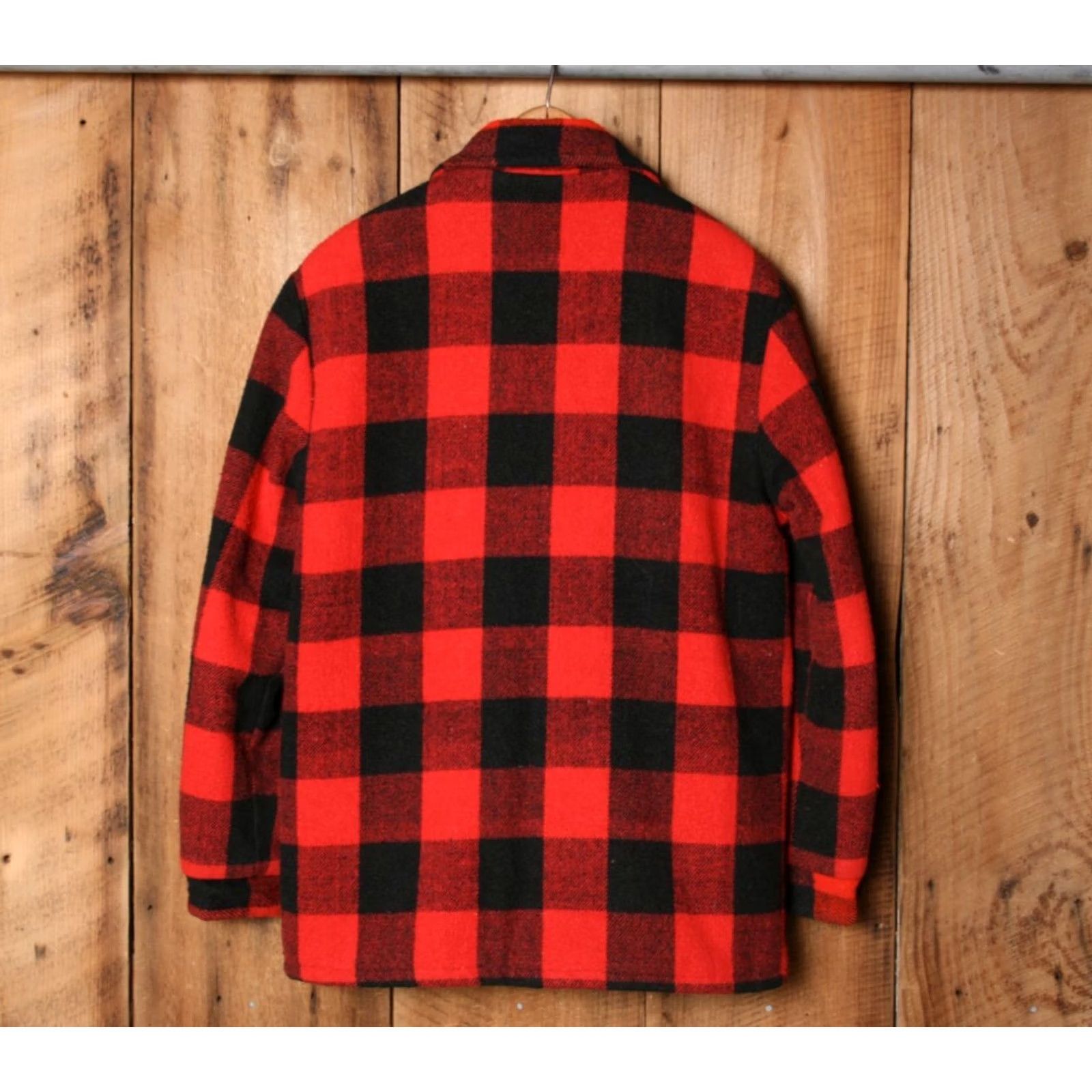 Vintage VINTAGE WEATHERGUARD by Shane Red & Black Plaid Wool Blend Quilted Jacket Sz. S Jacket Men XS? Size US S / EU 44-46 / 1 - 6 Thumbnail